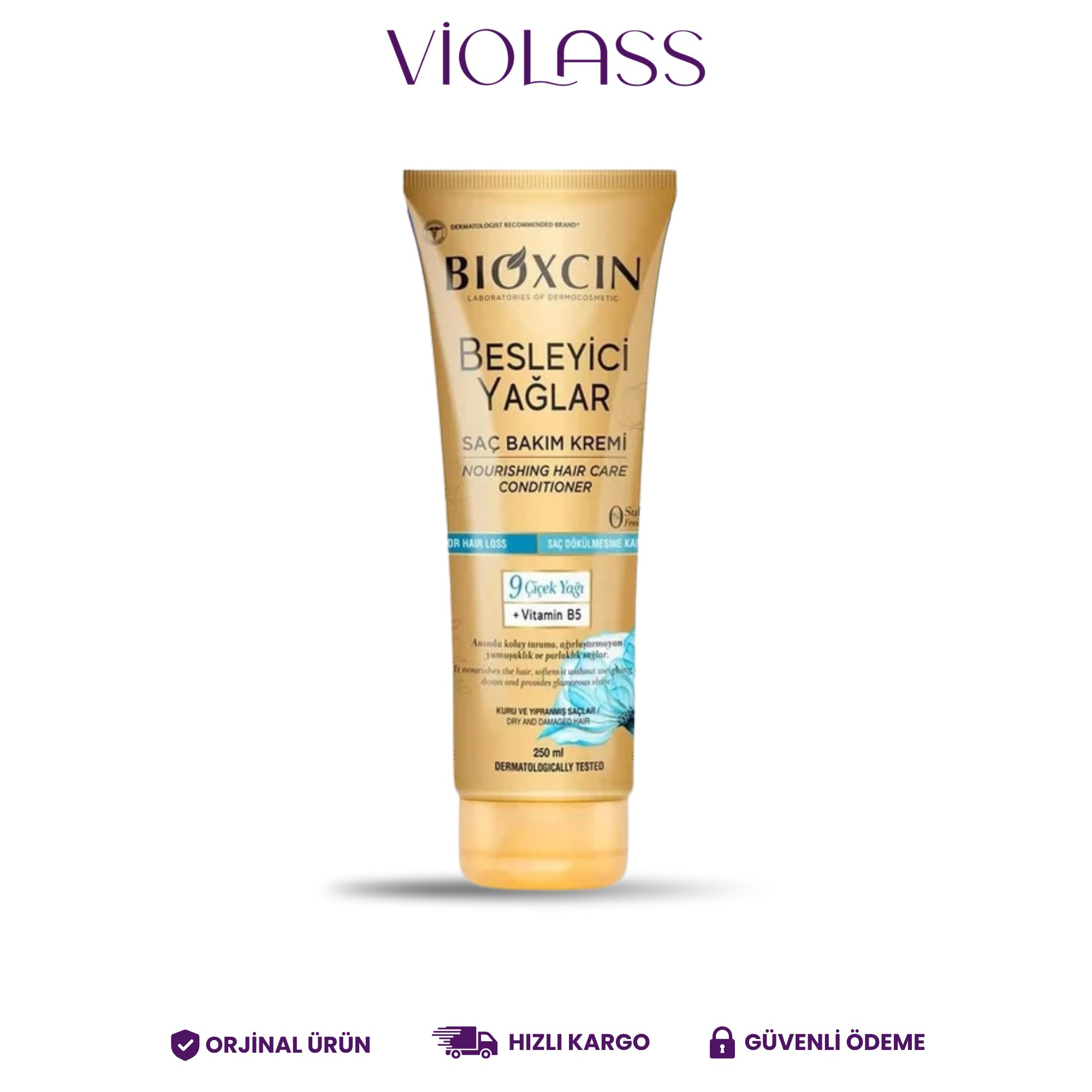 Bioxcin Besleyici Yağlar Saç Bakım Kremi 250 ml