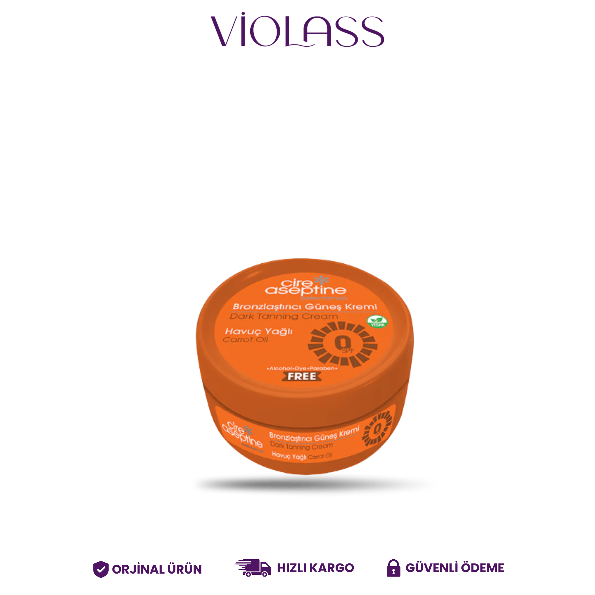 Cire Aseptine Bronzlaştırıcı Havuç Yağı 100 ml