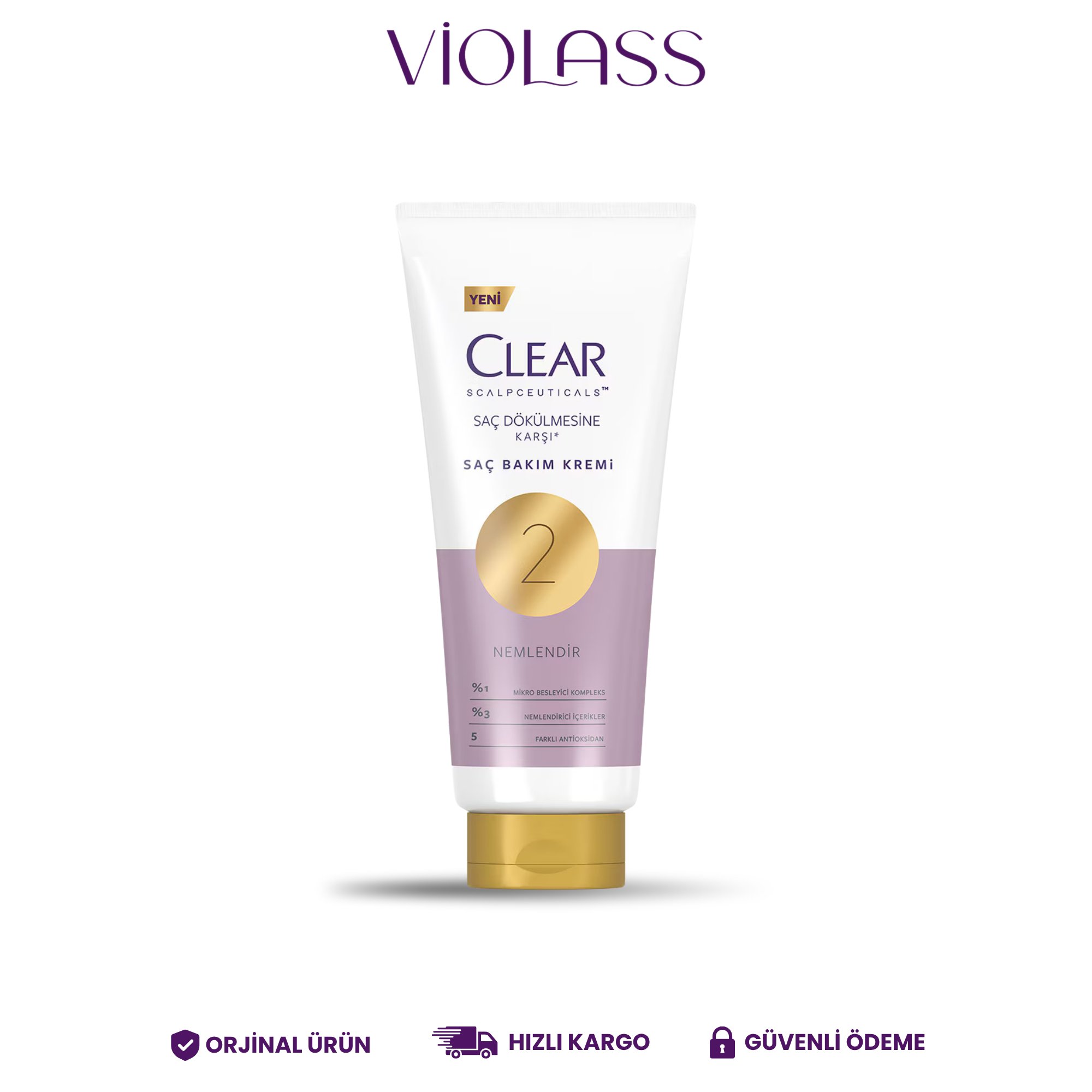 Clear Women Scalp Saç Kremi 170 ML