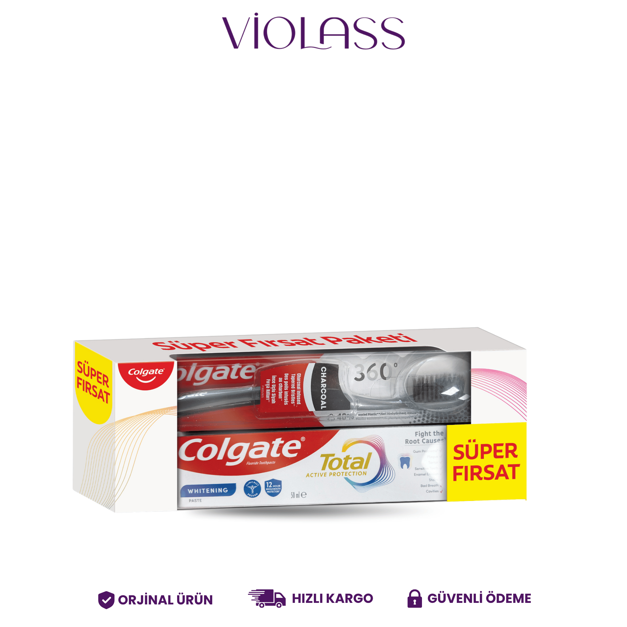 Colgate Diş Macunu Total 50 Ml+ 360FIRÇA