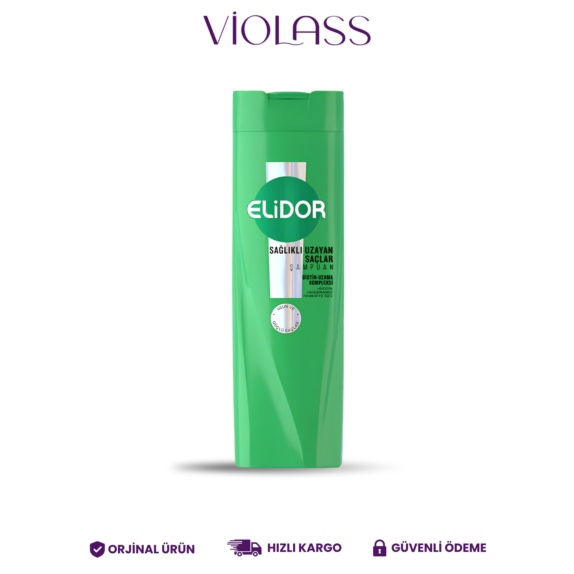 Elidor Sağlıklı Uzayan Saçlar Şampuan 400 ml