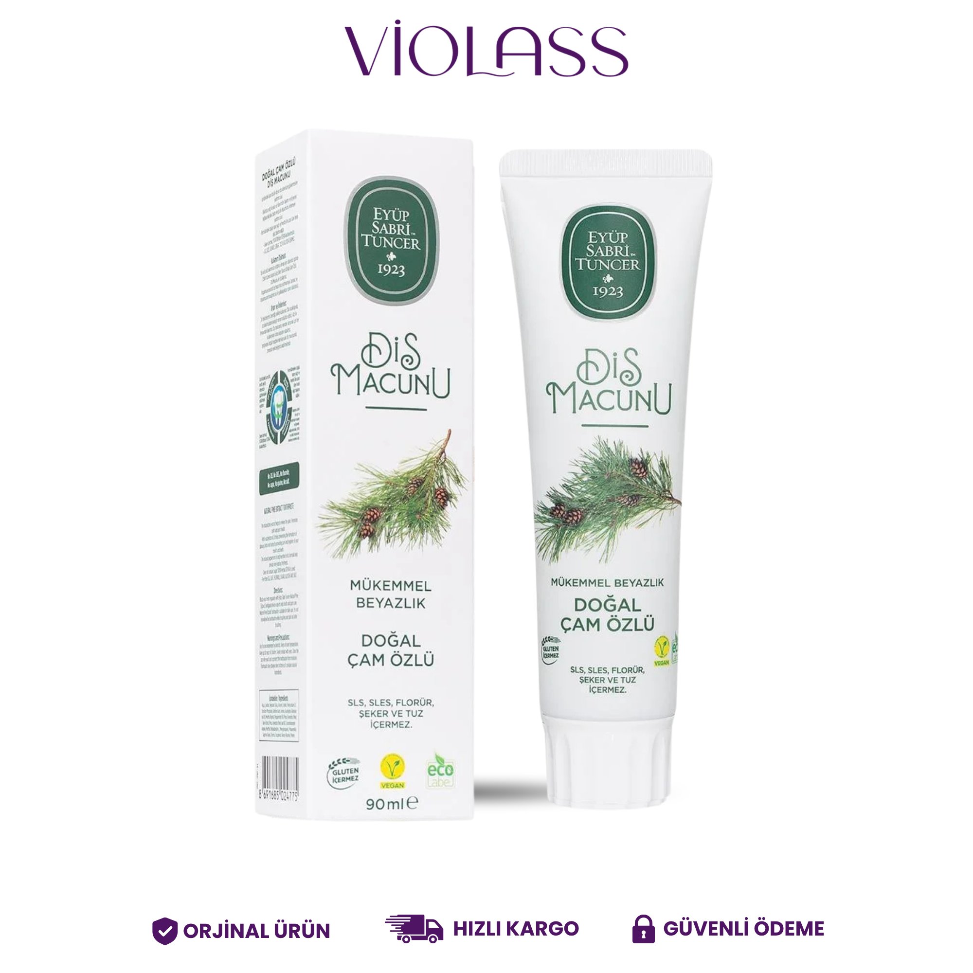 Eyüp Sabri Diş Macunu Çam Özlü 90 ML