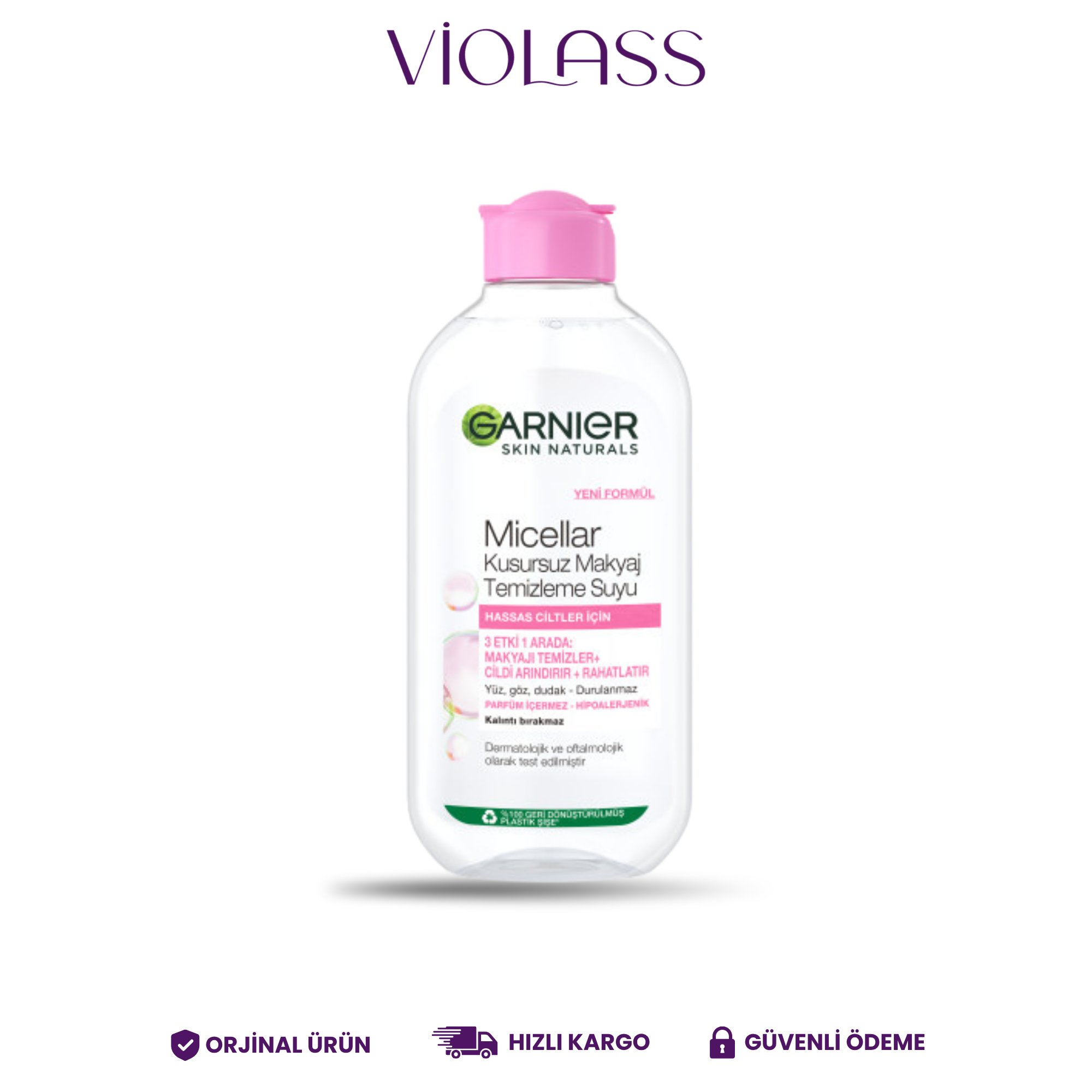 Garnier Micellar Kusursuz Makyaj Temizleme Suyu 200 ml
