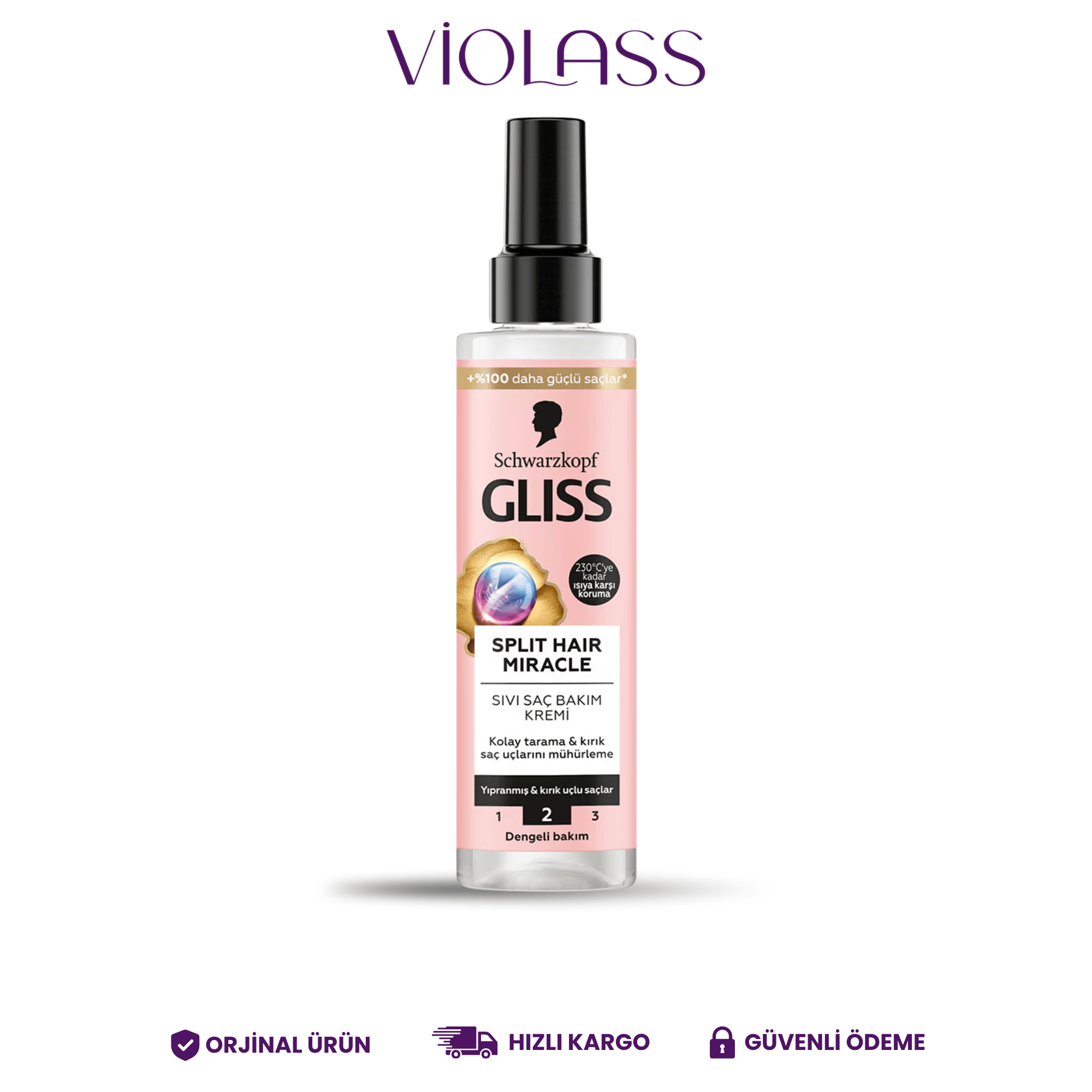 Gliss Split Hair Miracle Sıvı Saç Kremi 200 ml
