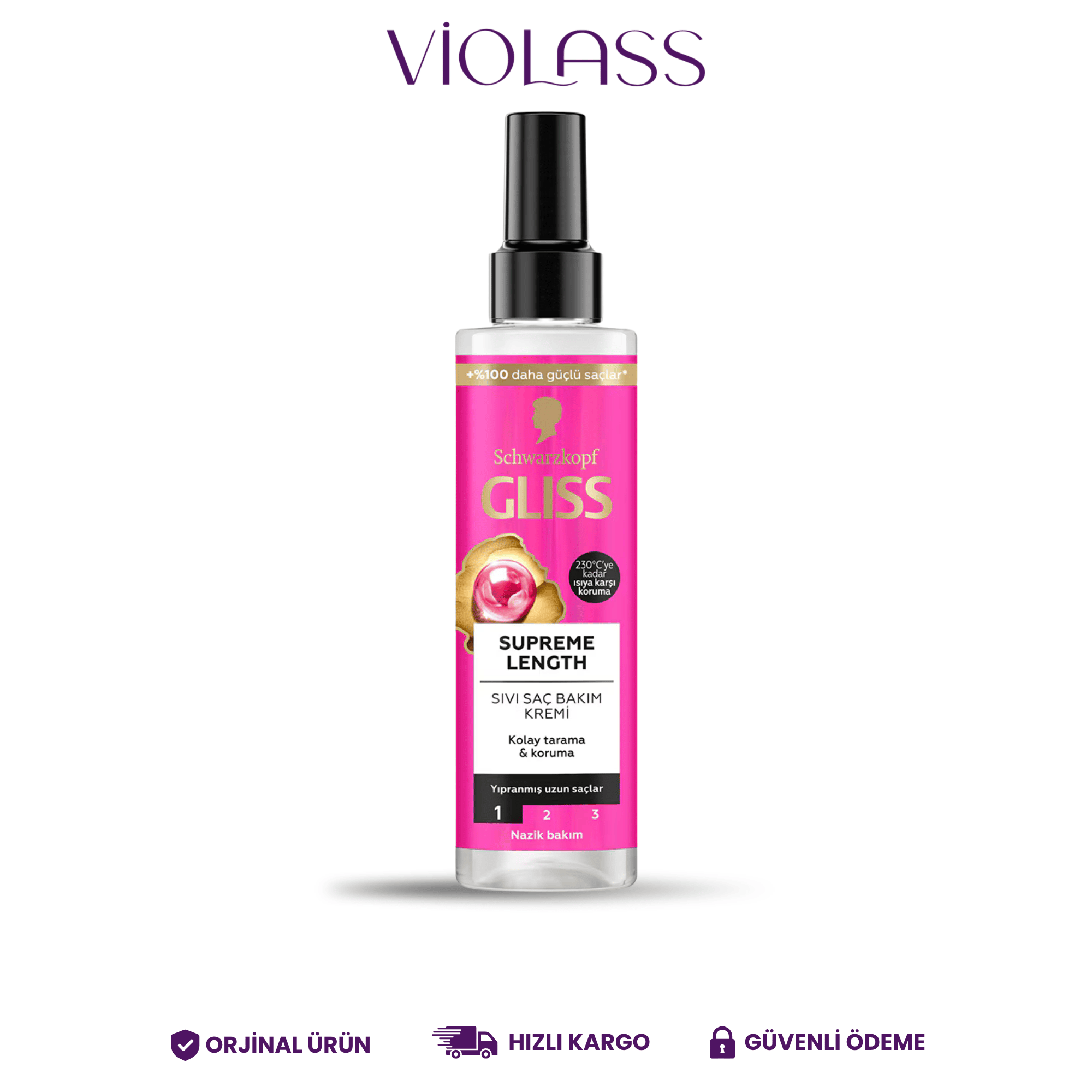 Gliss Supreme Lenght Sıvı Saç Kremi 200 ml