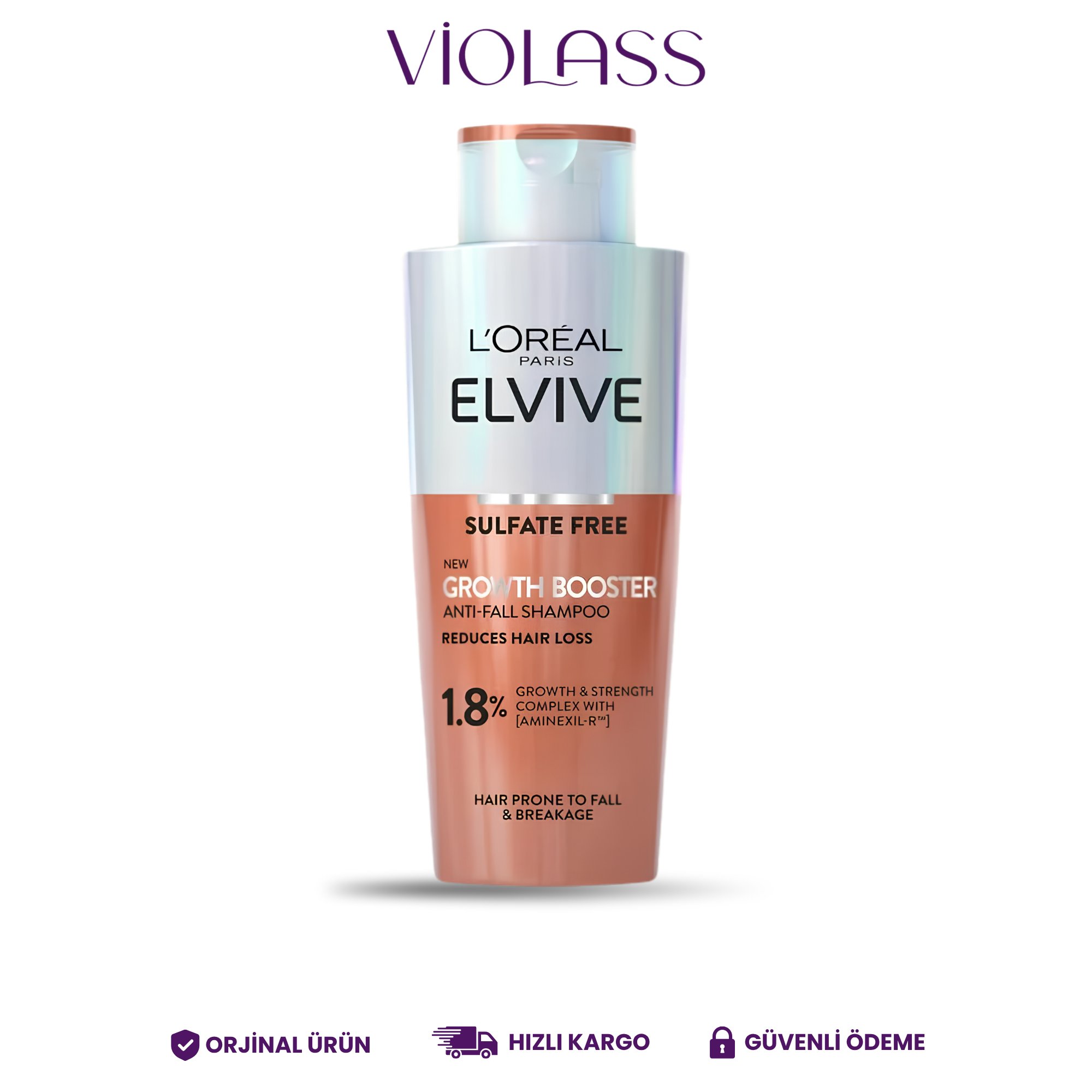 Loreal Paris Elseve Growth Booster Dökülme Karşıtı Şampuan 200 ml