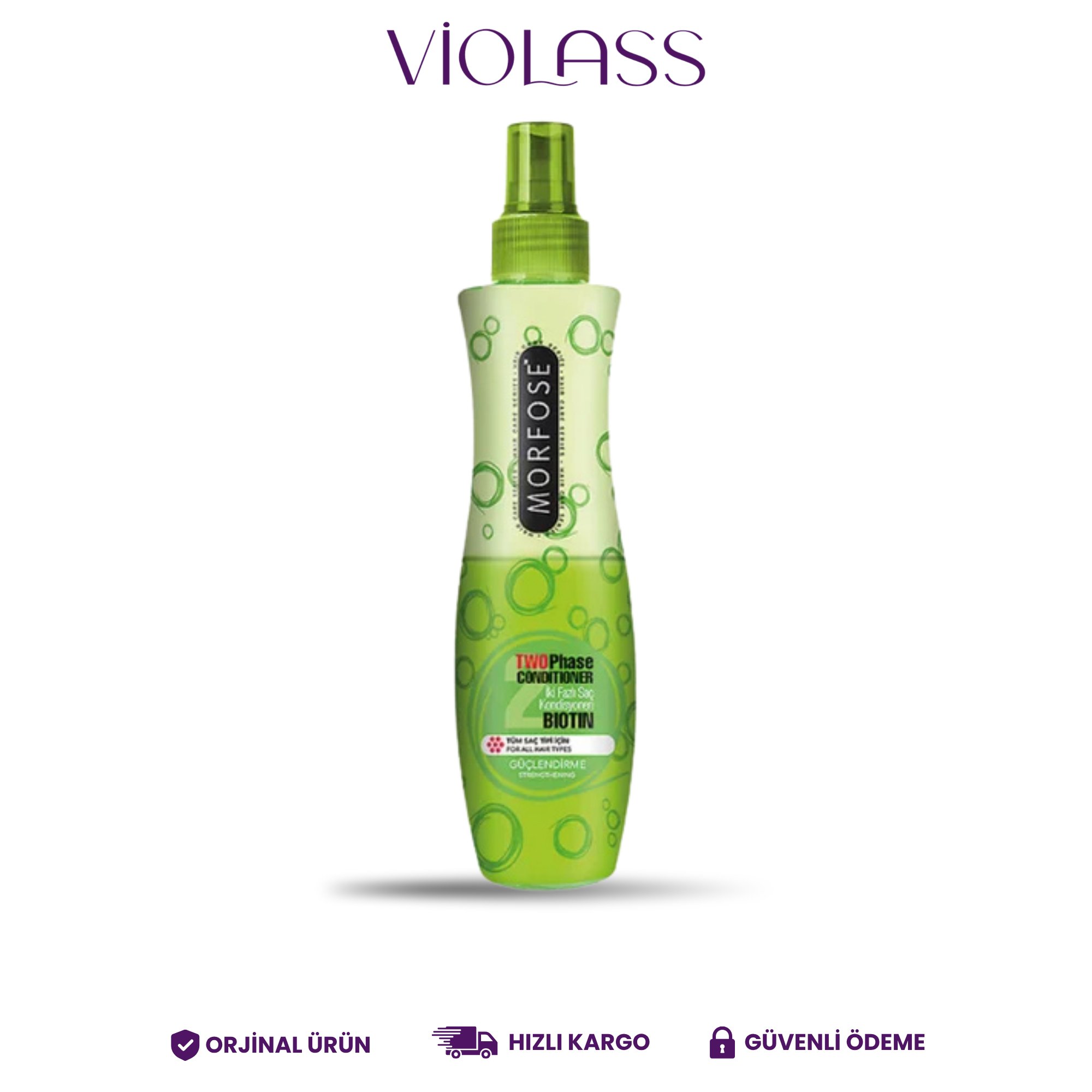 Morfose Biotin Çift Fazlı Fön Suyu 240 ml