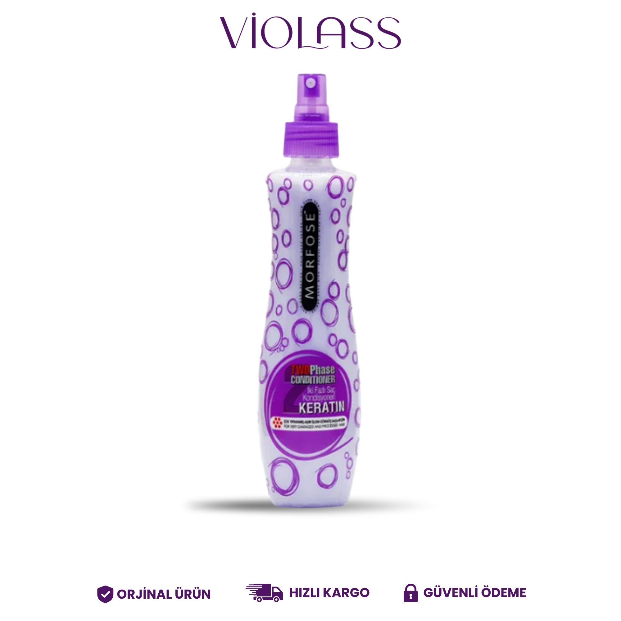 Morfose Keratin Çift Fazlı Fön Suyu 240 ml