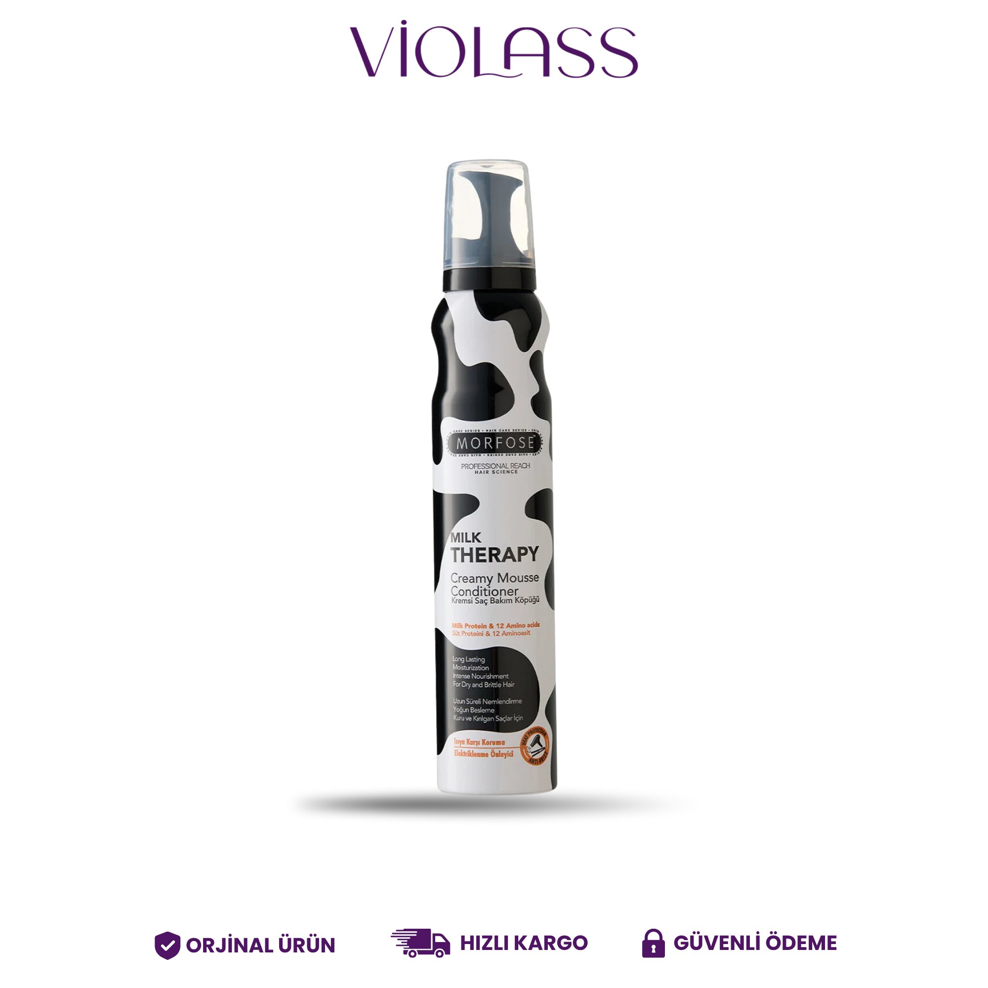 Morfose Milk Therapy Saç Köpüğü 200 ml