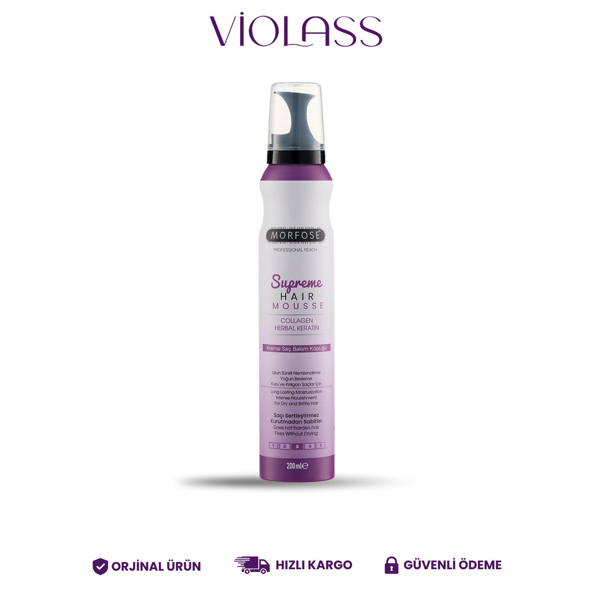Morfose Supreme Saç Köpük 200 ml