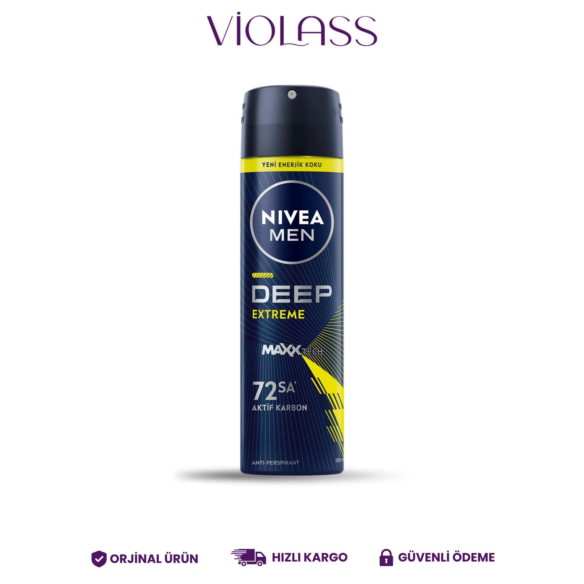 Nivea Deo Men 150 ML Deep Extreme