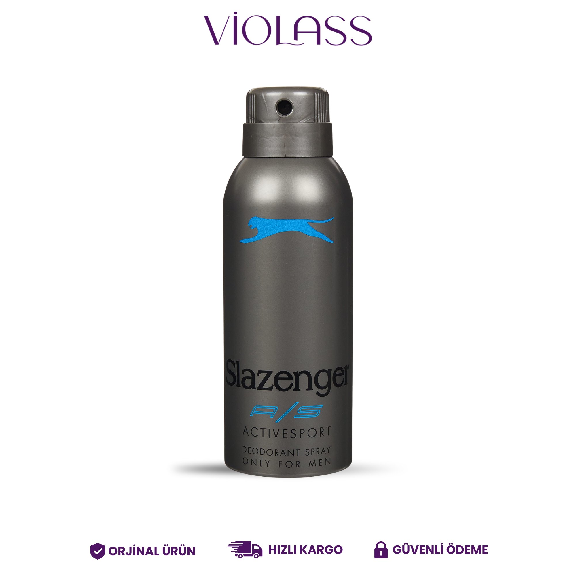 Slazenger Activesport Erkek Mavi Deodorant 150 ml