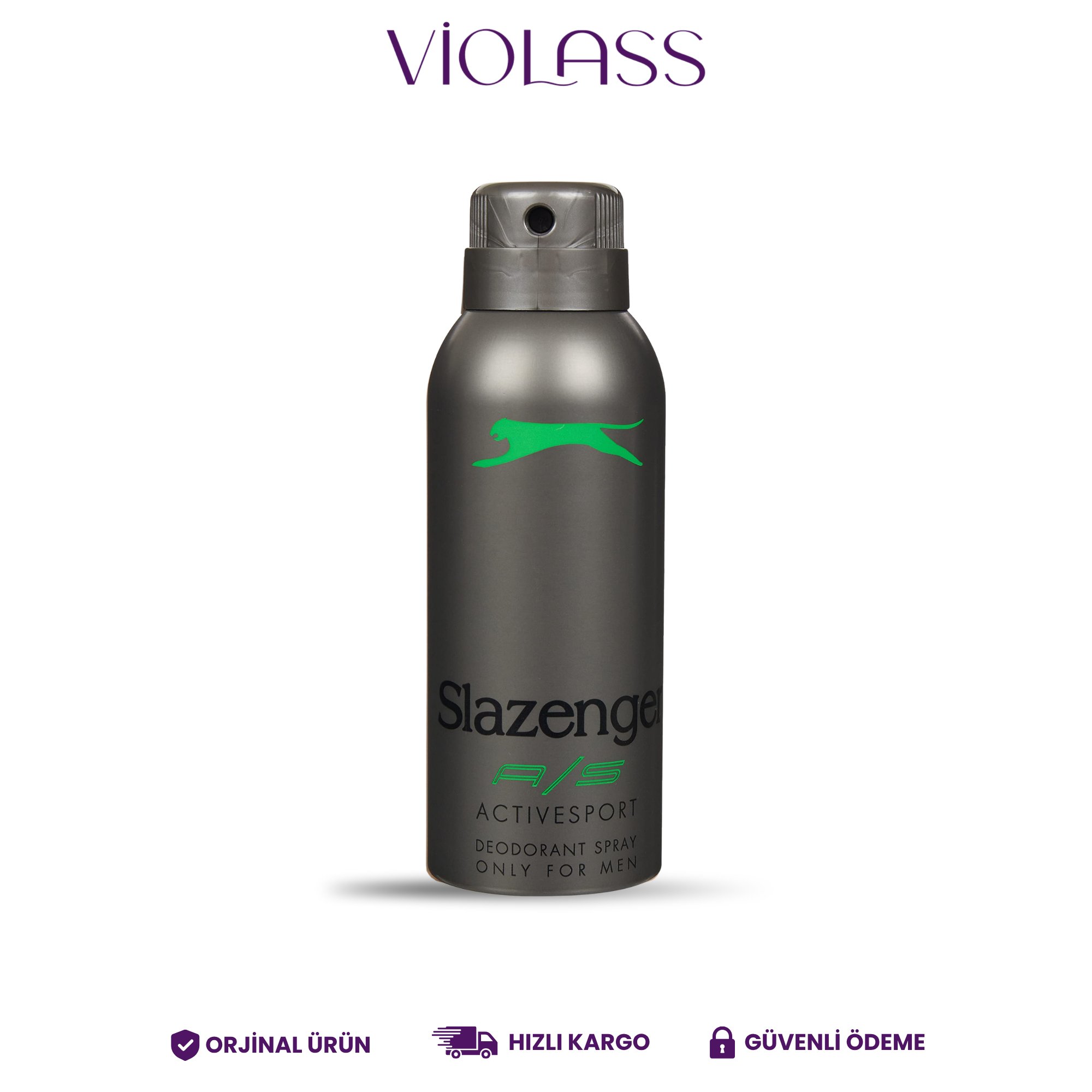 Slazenger Activesport Erkek Yeşil Deodorant 150 ml
