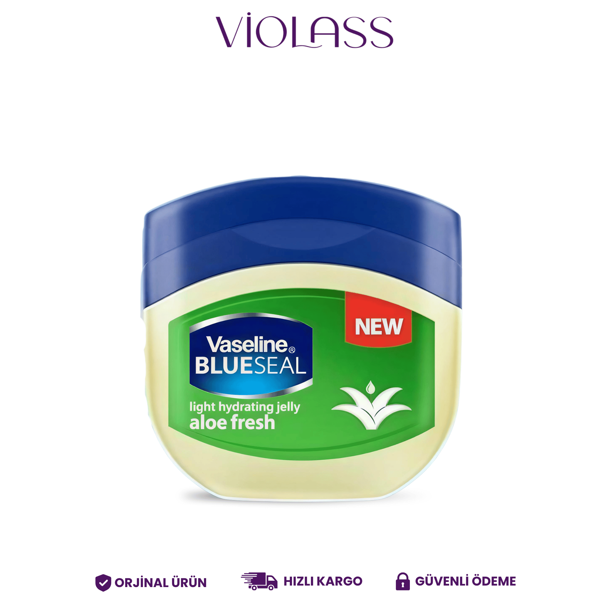 Vaseline 100 ML Vazelin Aloe Fresh