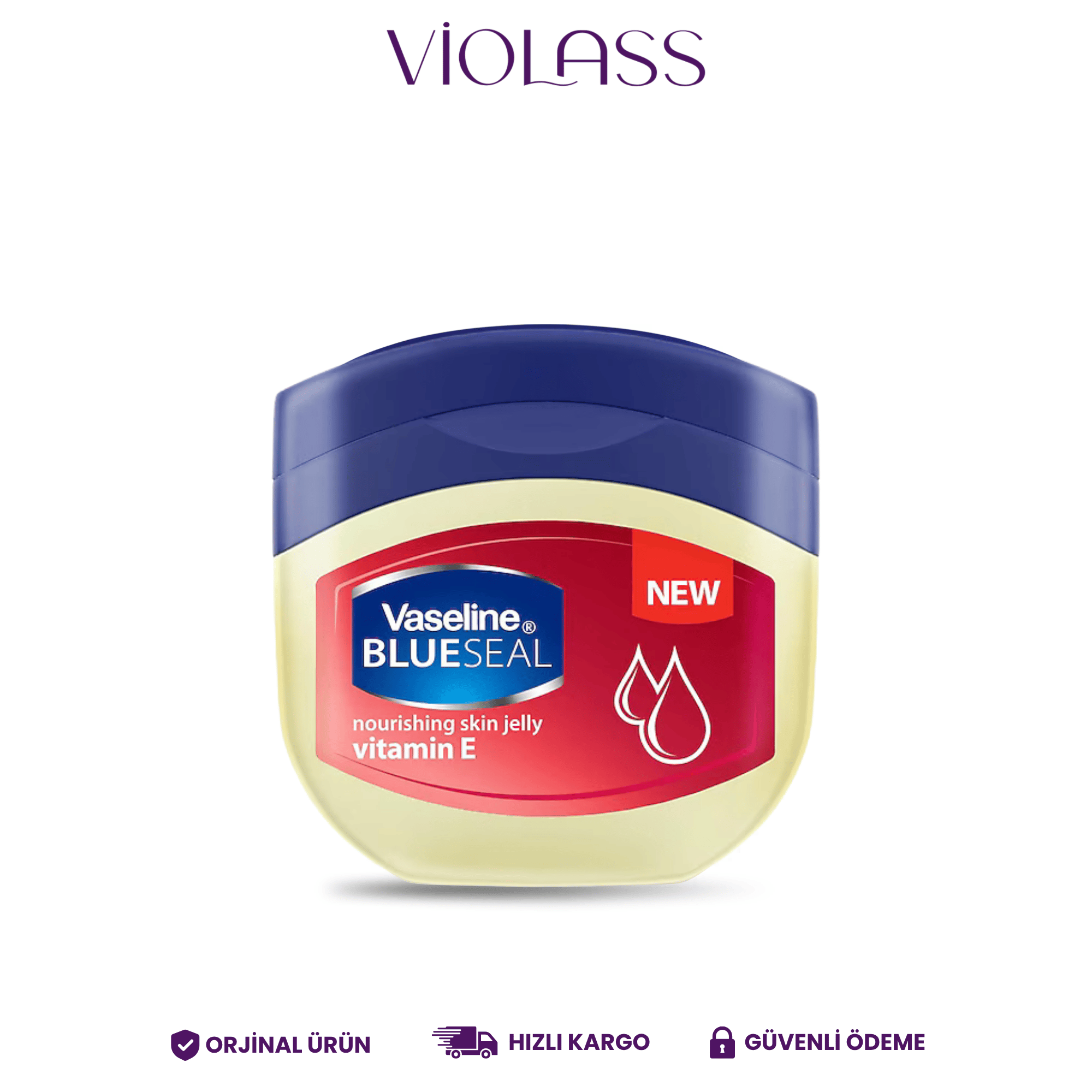 Vaseline 100 ML Vazelin Vitamin E