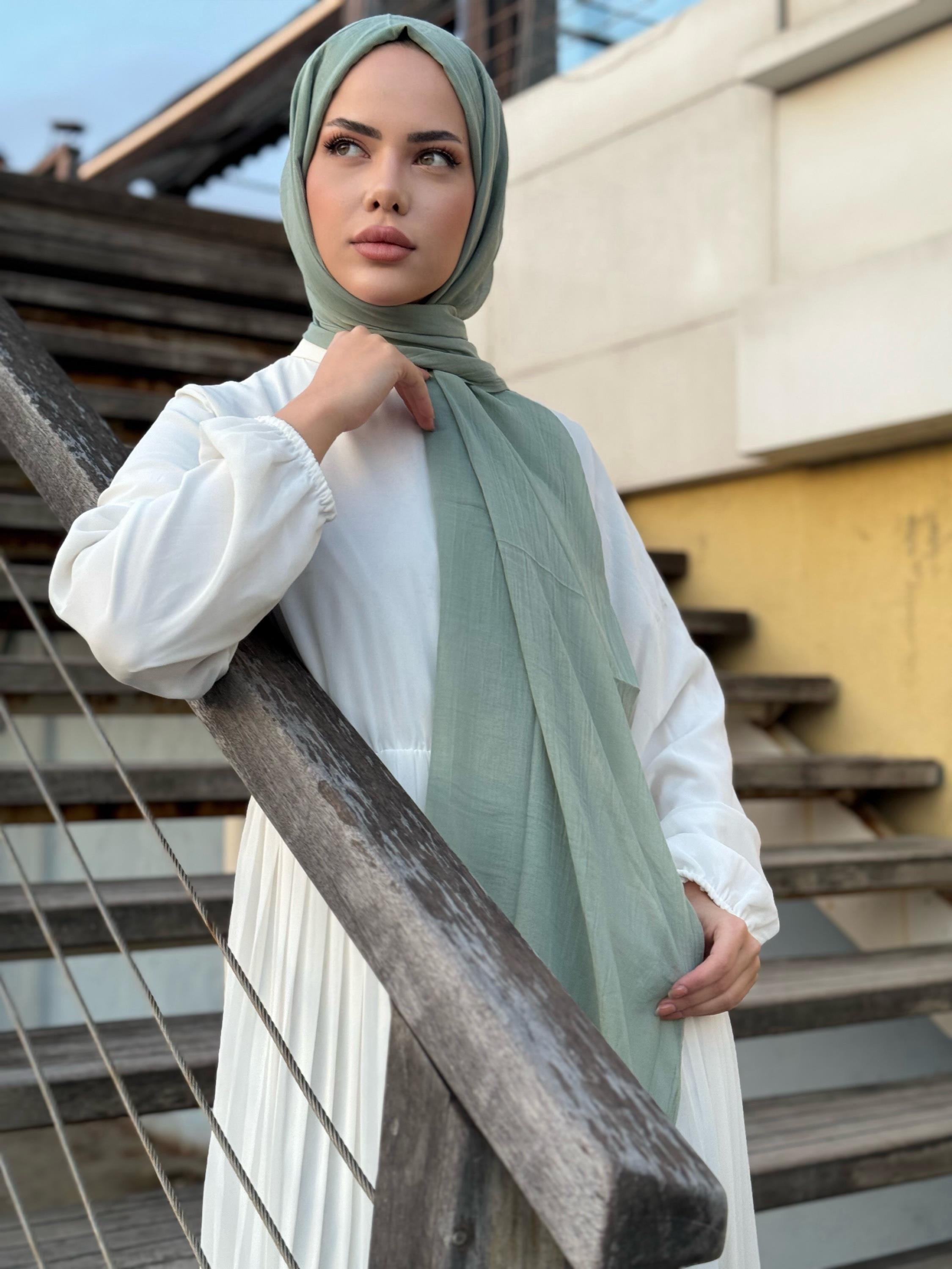 Premium Dubai Şal - Çağla