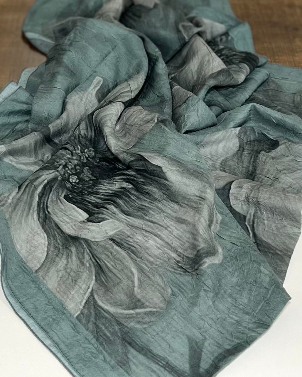 Soft Crush Şal - Mint Yeşili