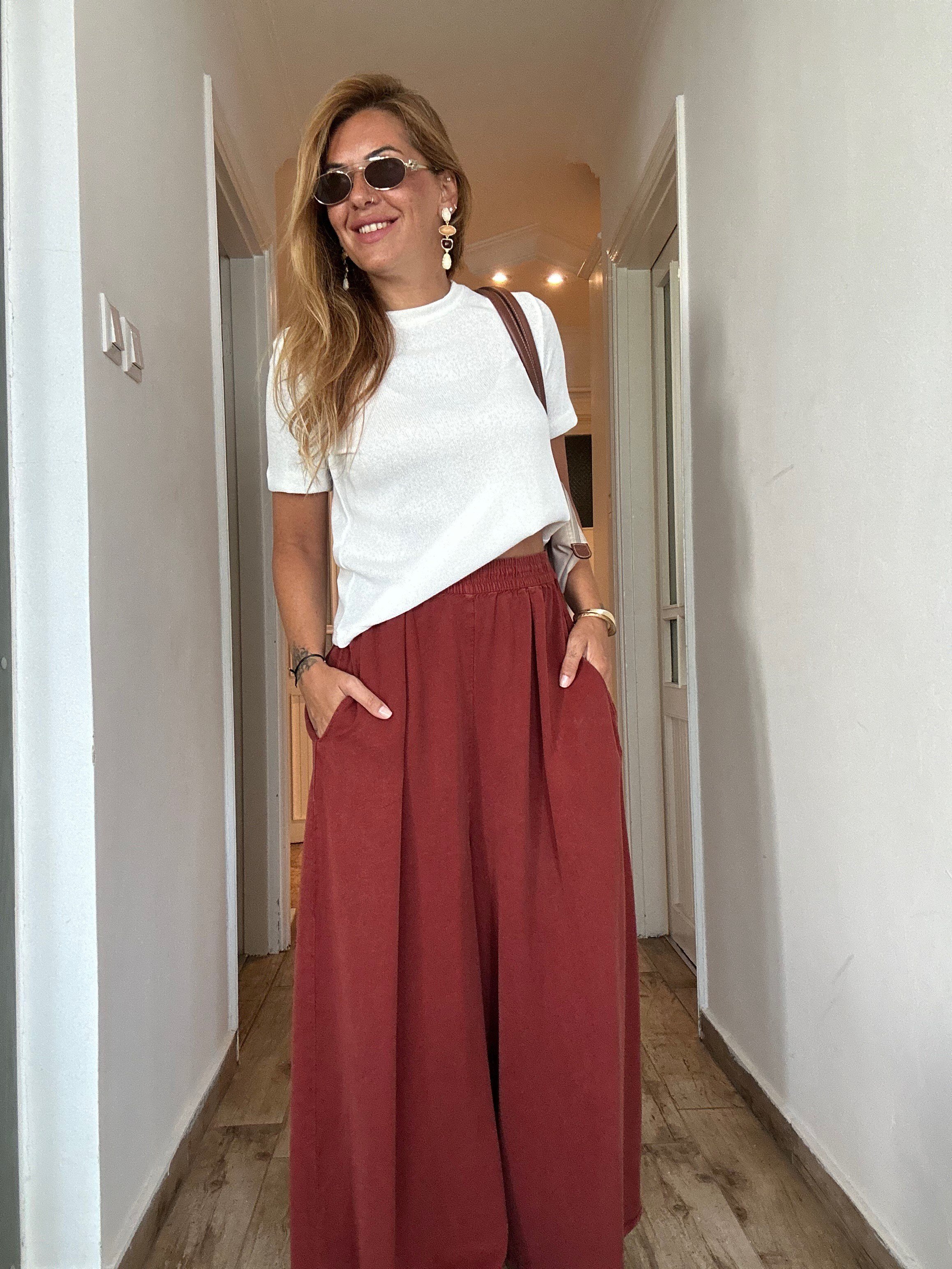 Tarçın Pantolon Etek