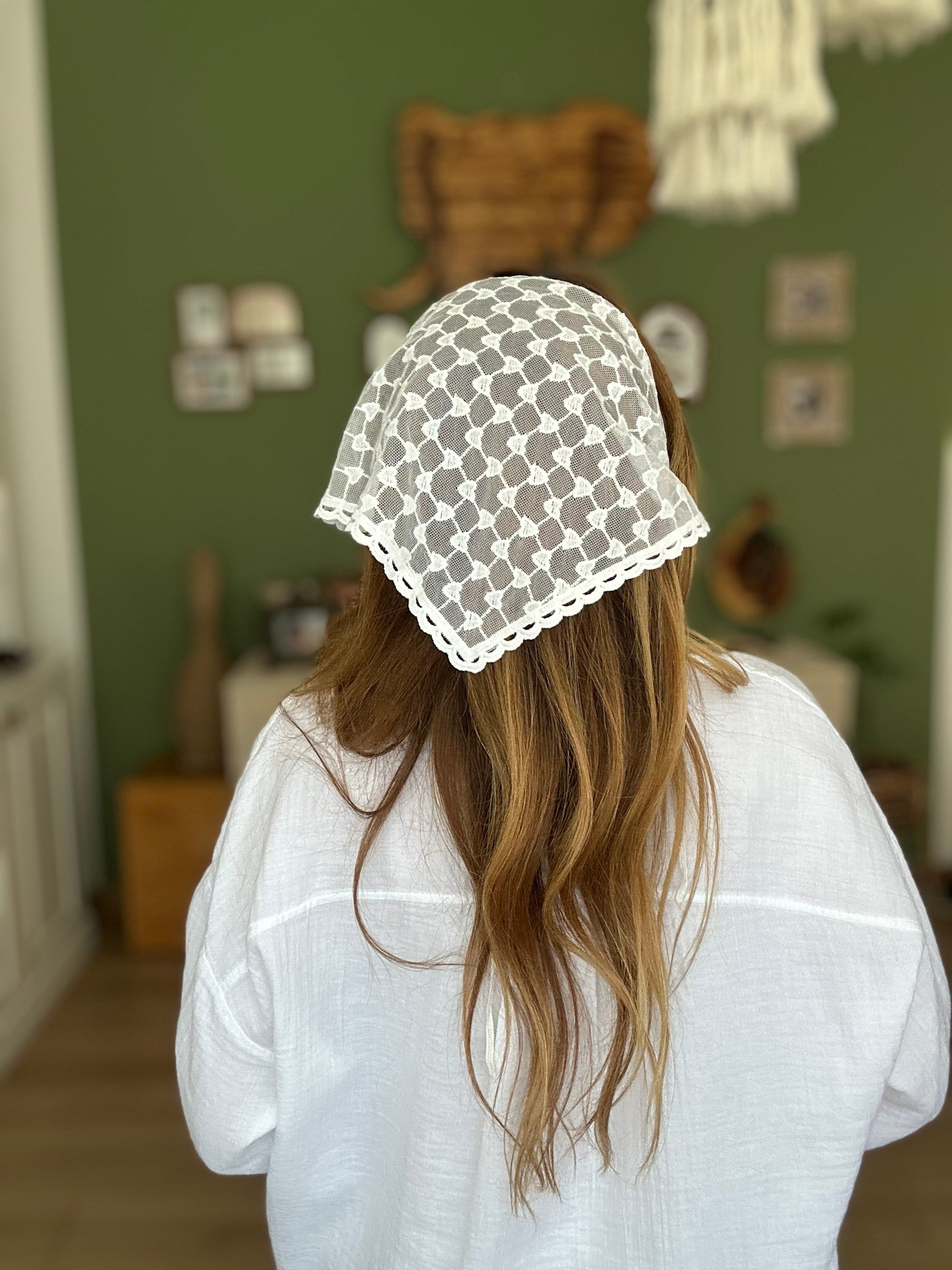 Üçgen Tül Bandana