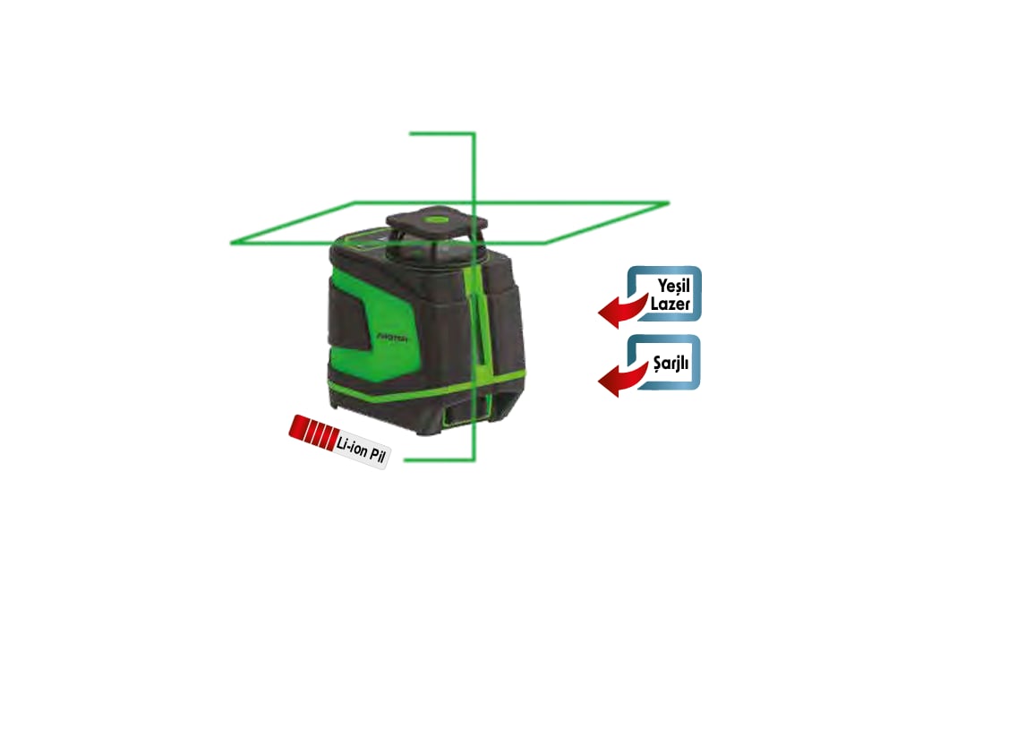 PROTER PL 260 LS LAZER ŞAKÜL DİSTOMAT (YEŞİL LAZERLİ)
