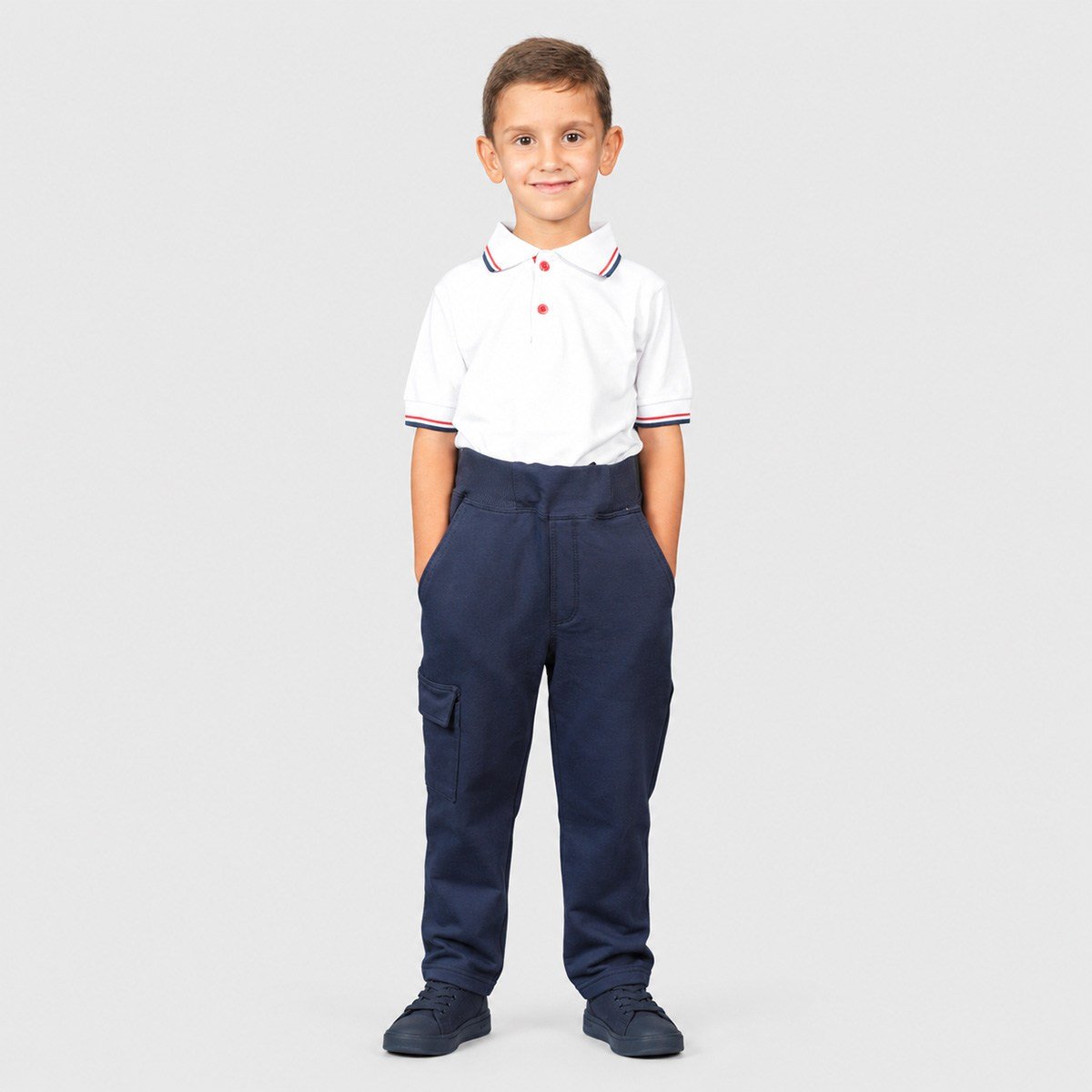PENYE BELİ LASTİKLİ OKUL PANTOLONU 6-10 YAŞ Lacivert