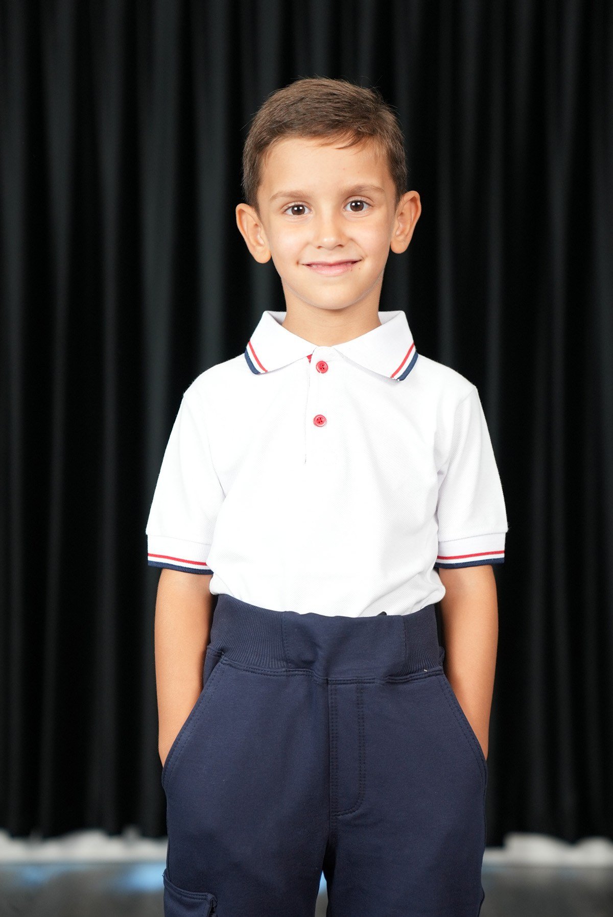 PENYE BELİ LASTİKLİ OKUL PANTOLONU 6-10 YAŞ Lacivert