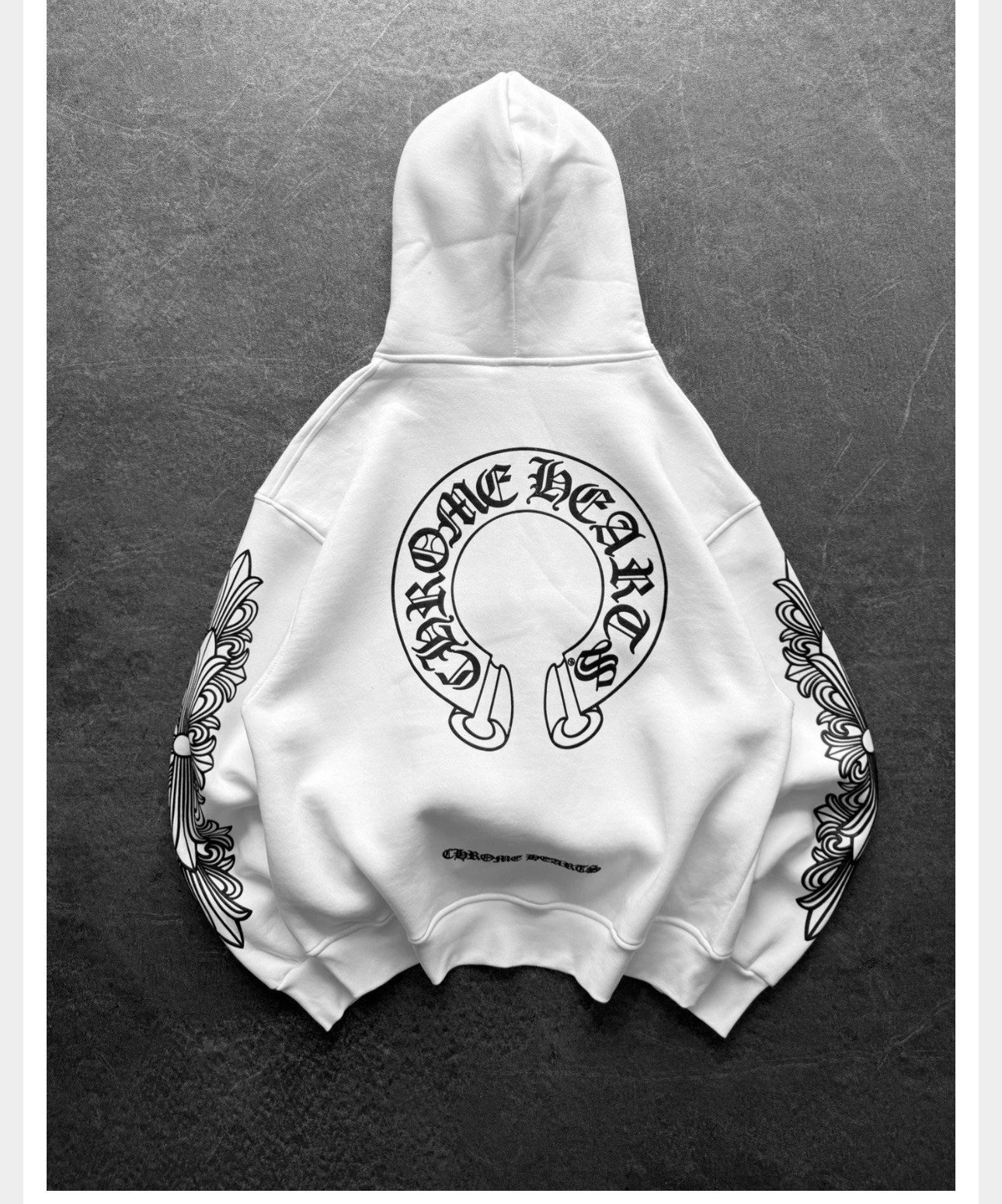 BEYAZ CHROME HEARTS HIRKA