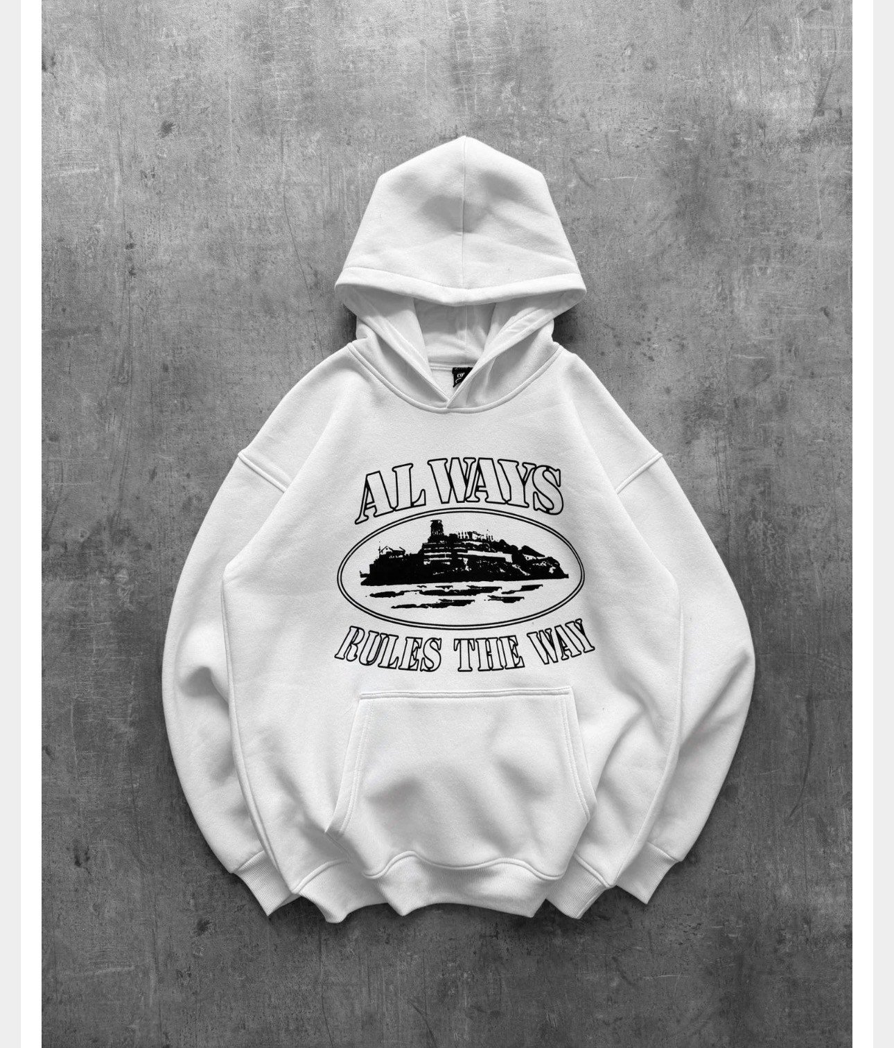 BEYAZ CORTEİZ ALWAYS KAPŞONLU SWEAT