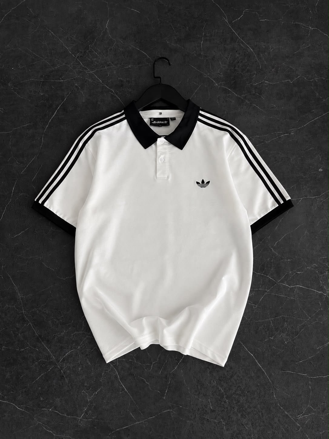 BEYAZ POLO YAKA ADİDAS TSHİRT
