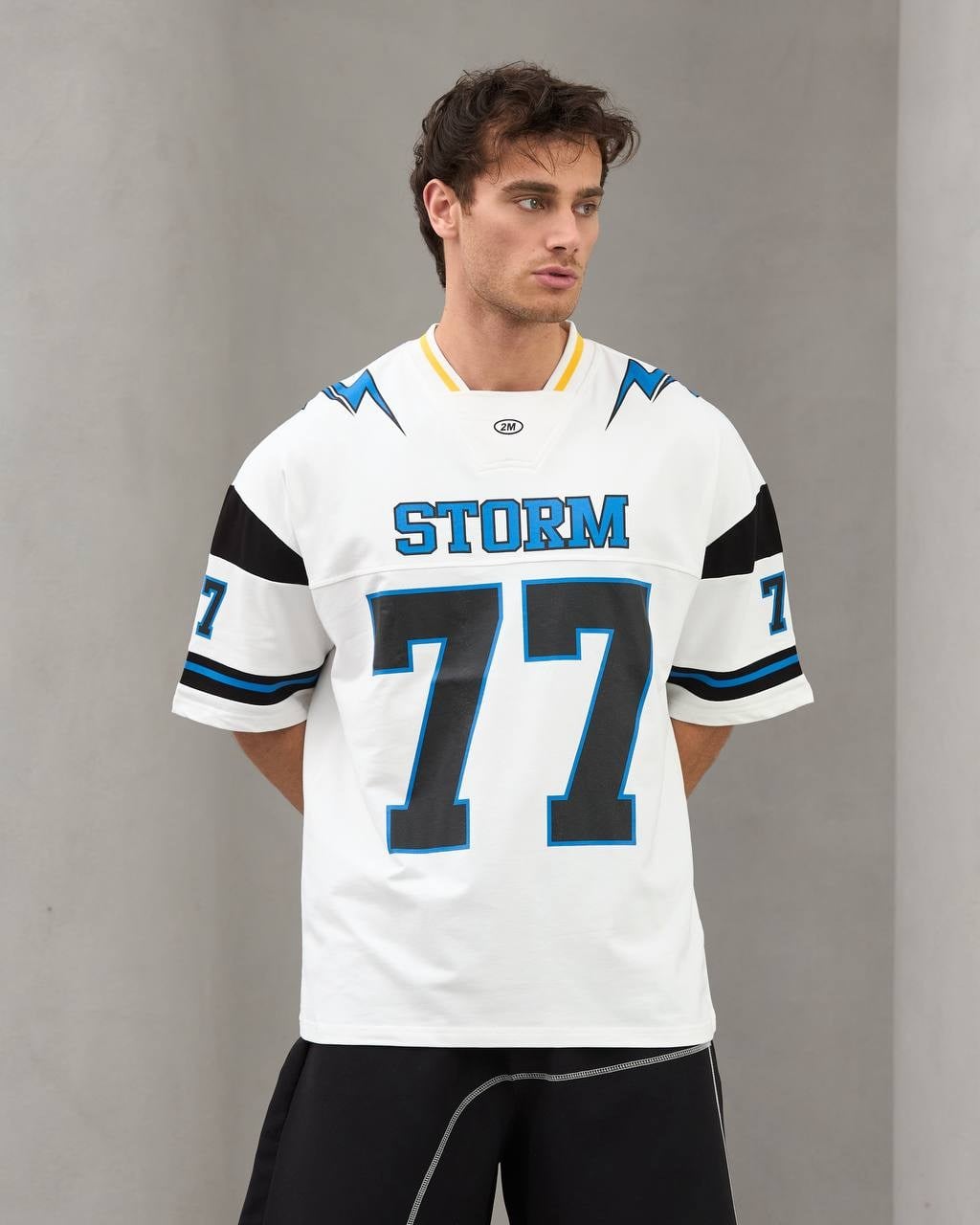 BEYAZ STORM 77 TSHİRT