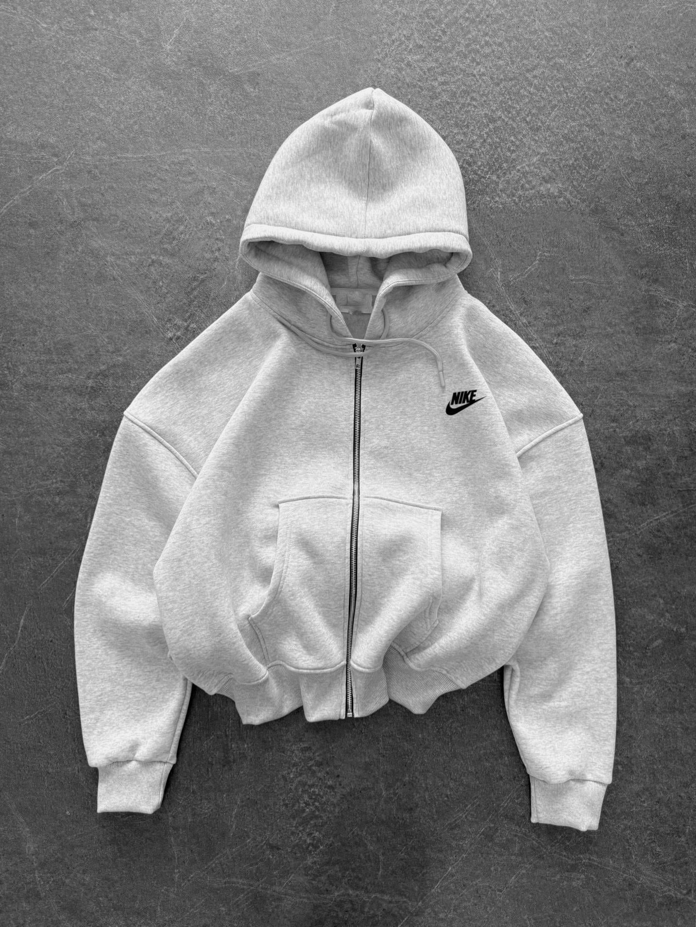 Gri Basic Nike Hırka