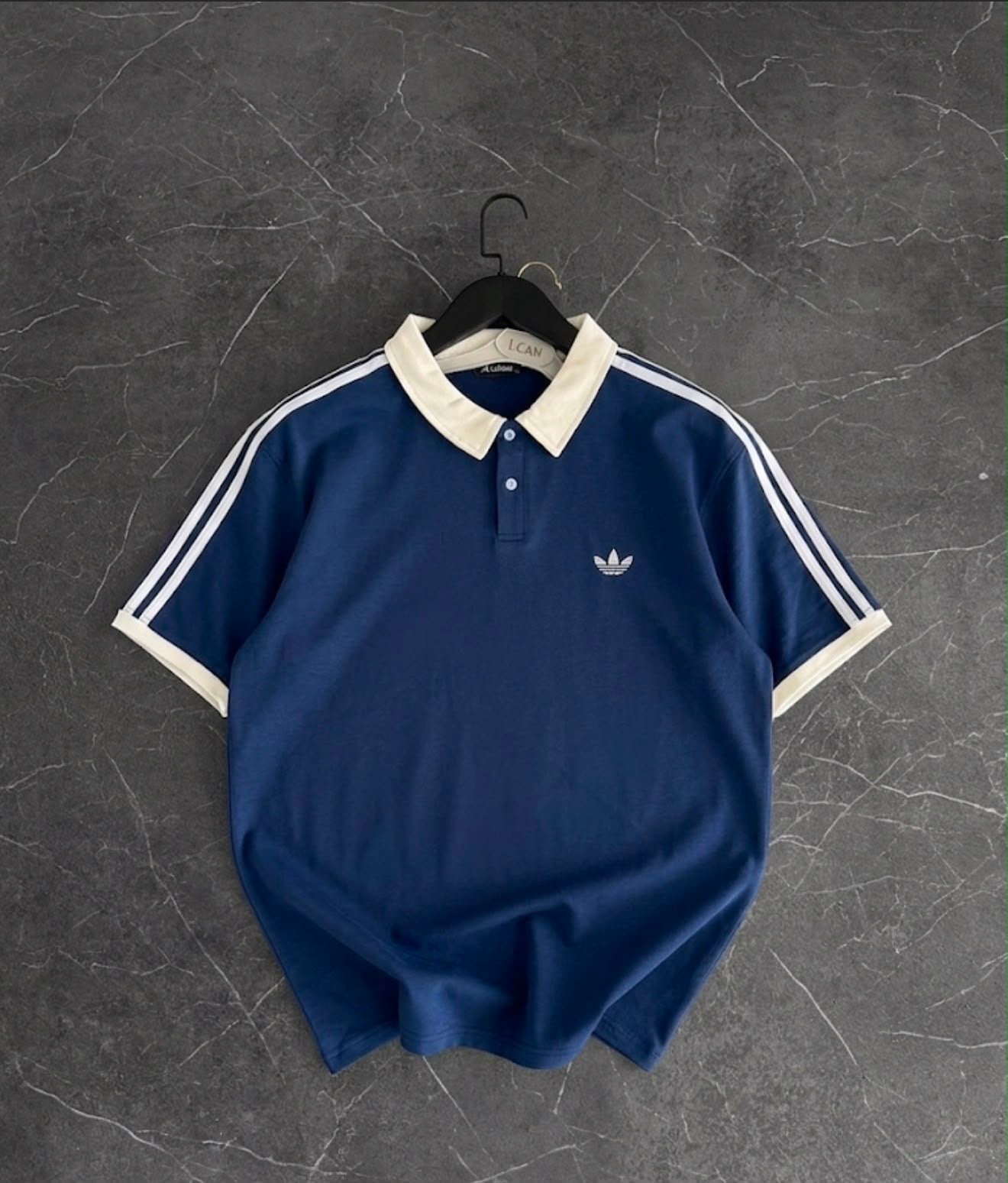 LACİVERT POLO YAKA ADİDAS TSHİRT