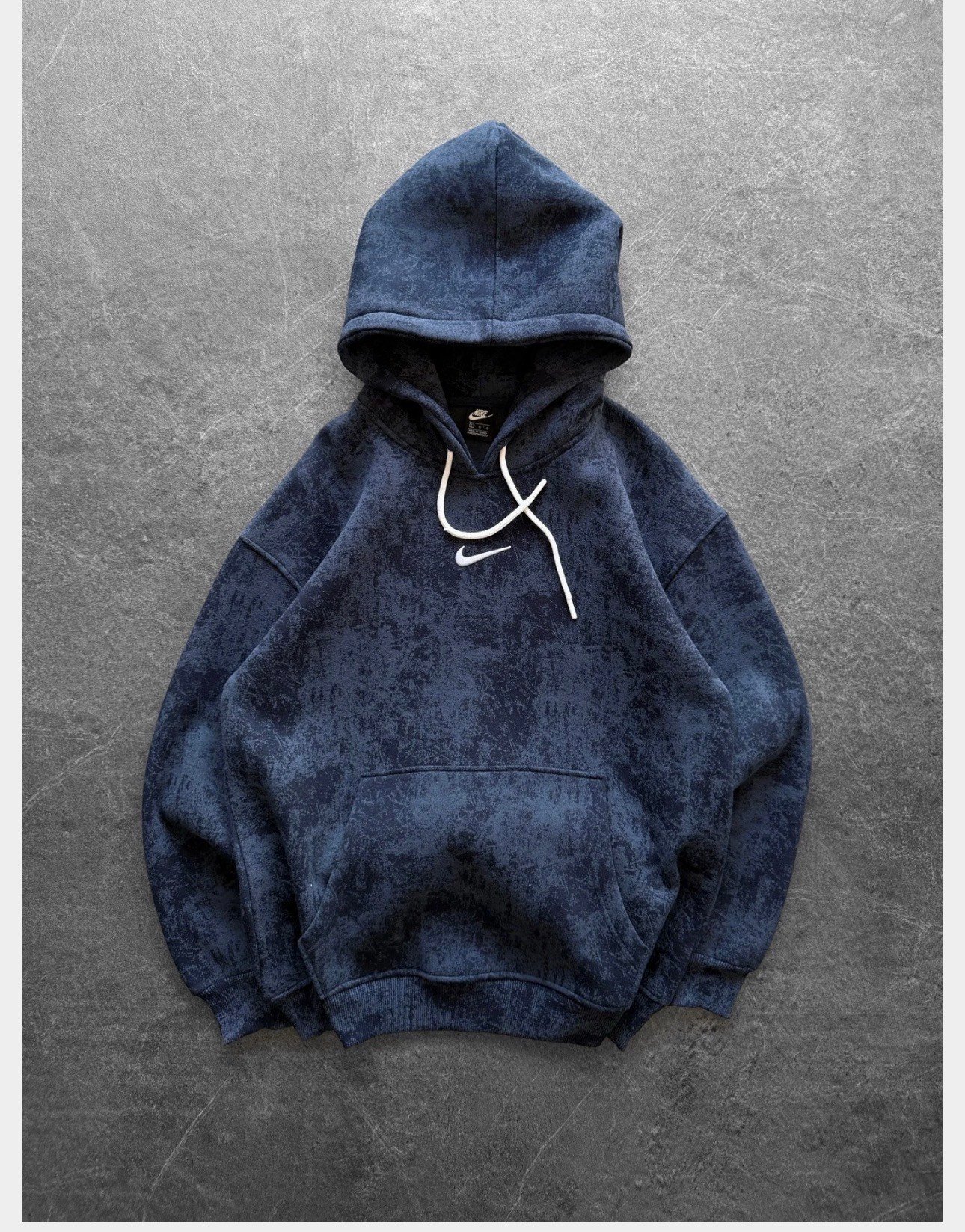 LACİVERT SWM NİKE KAPŞONLU SWEAT