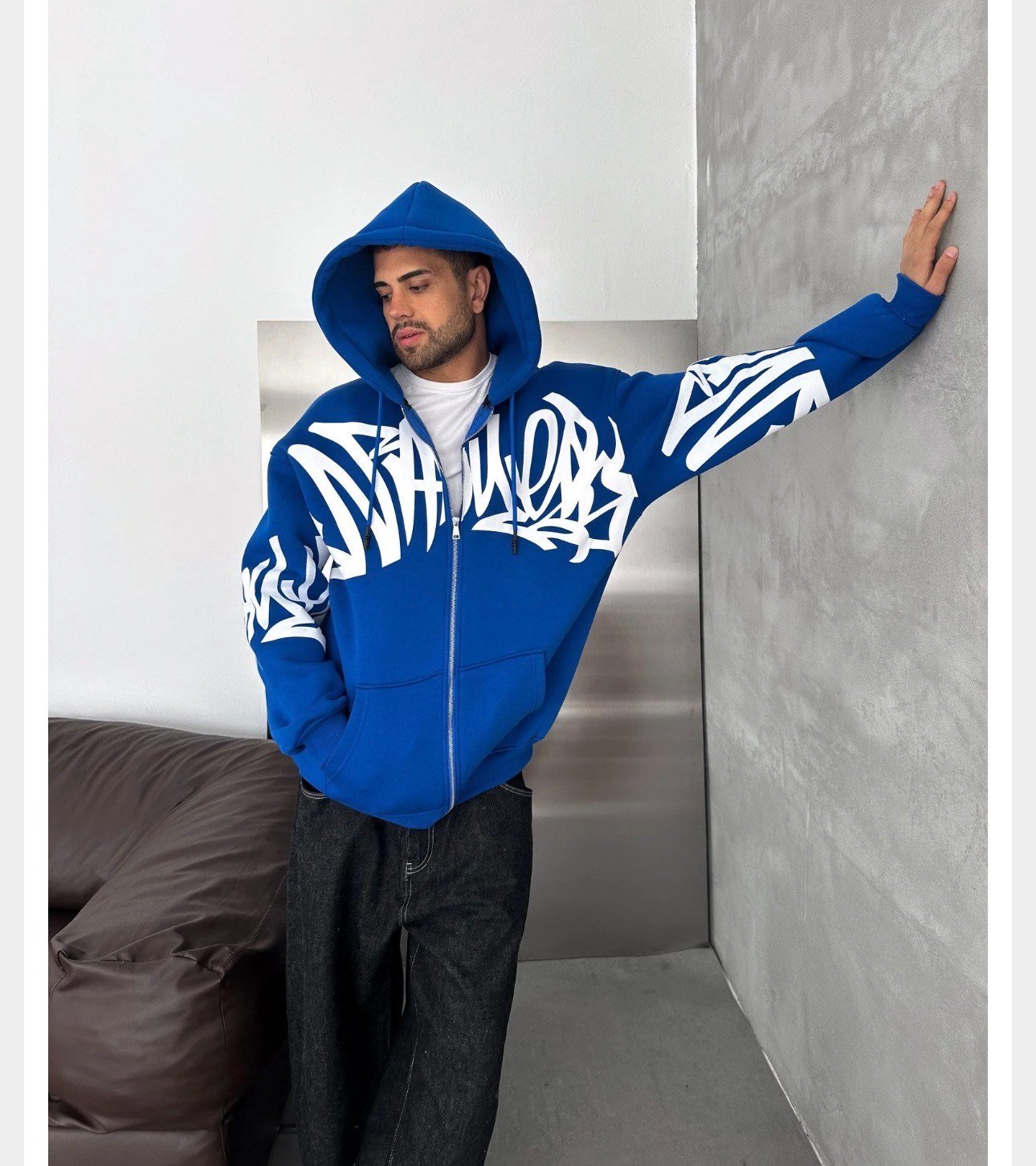 MAVİ GRAFİTİ HIRKA