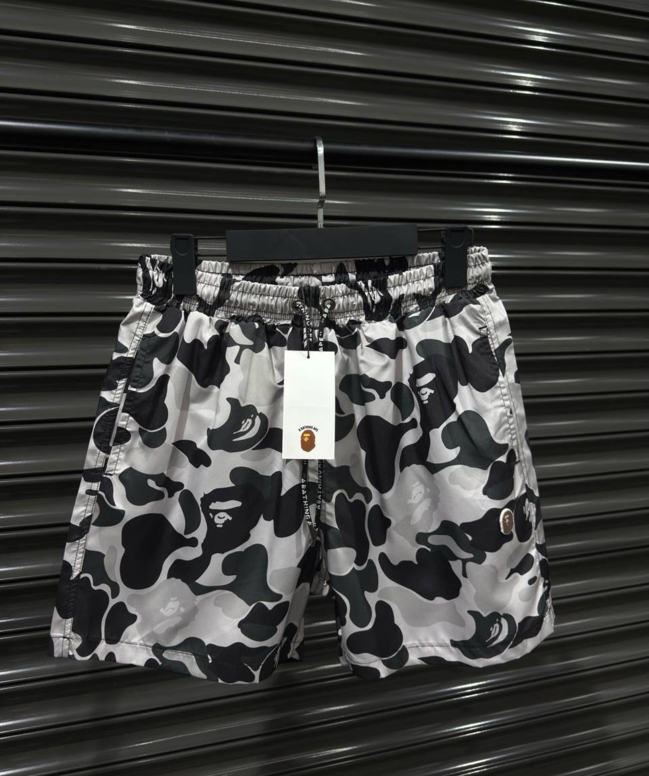 SİYAH  BAPE DENİZ ŞORT