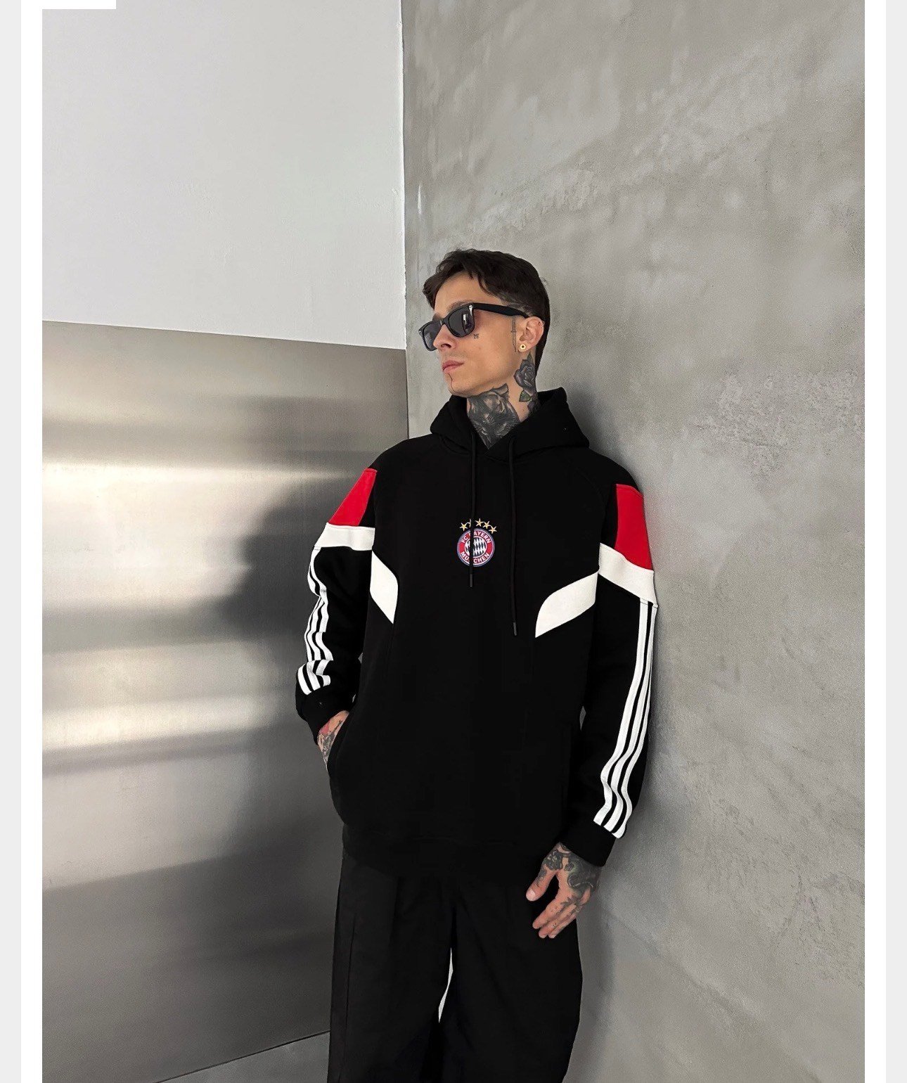SİYAH BAYERN CEPLİ SWEAT