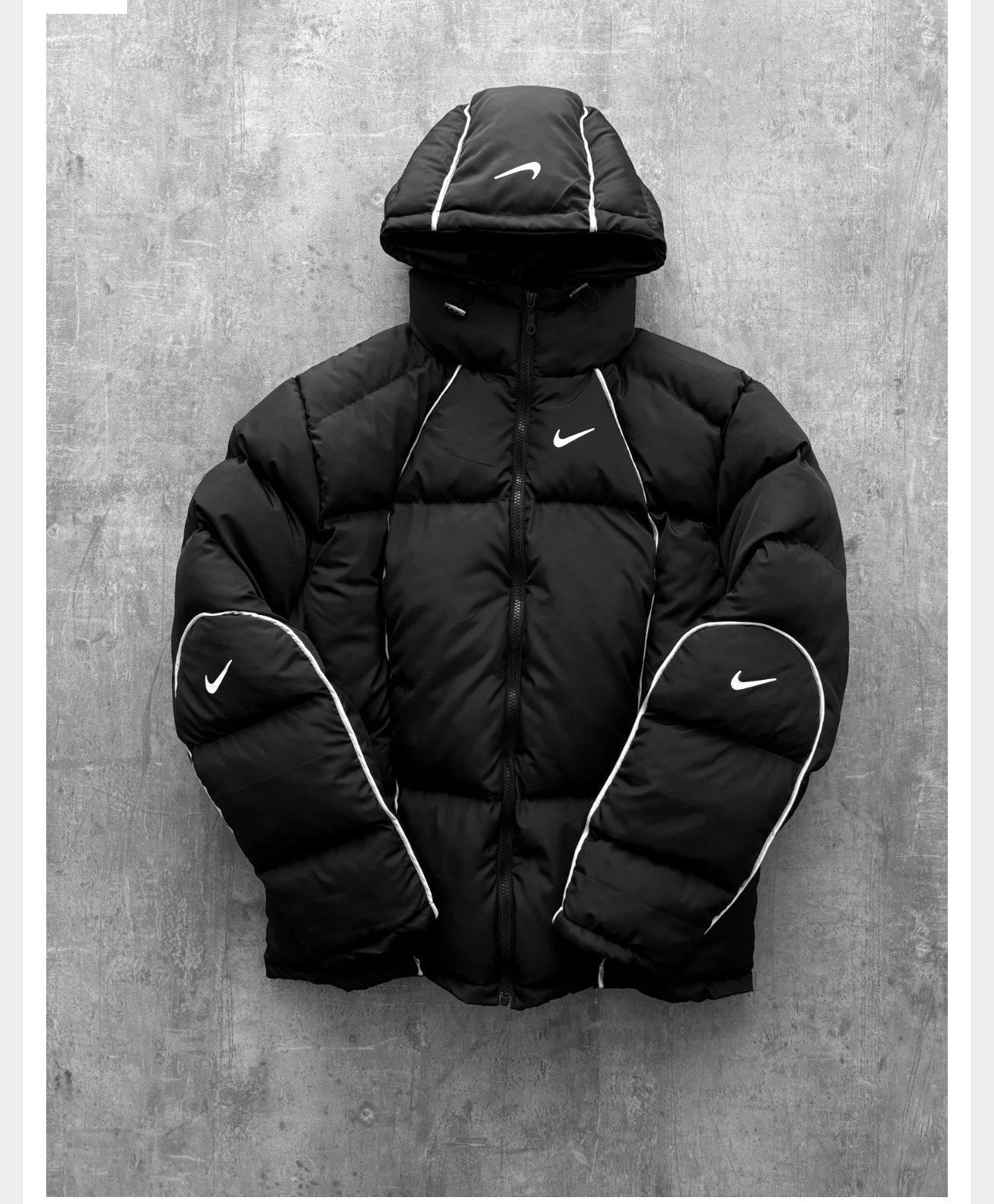 Siyah Biyeli Nike Mont