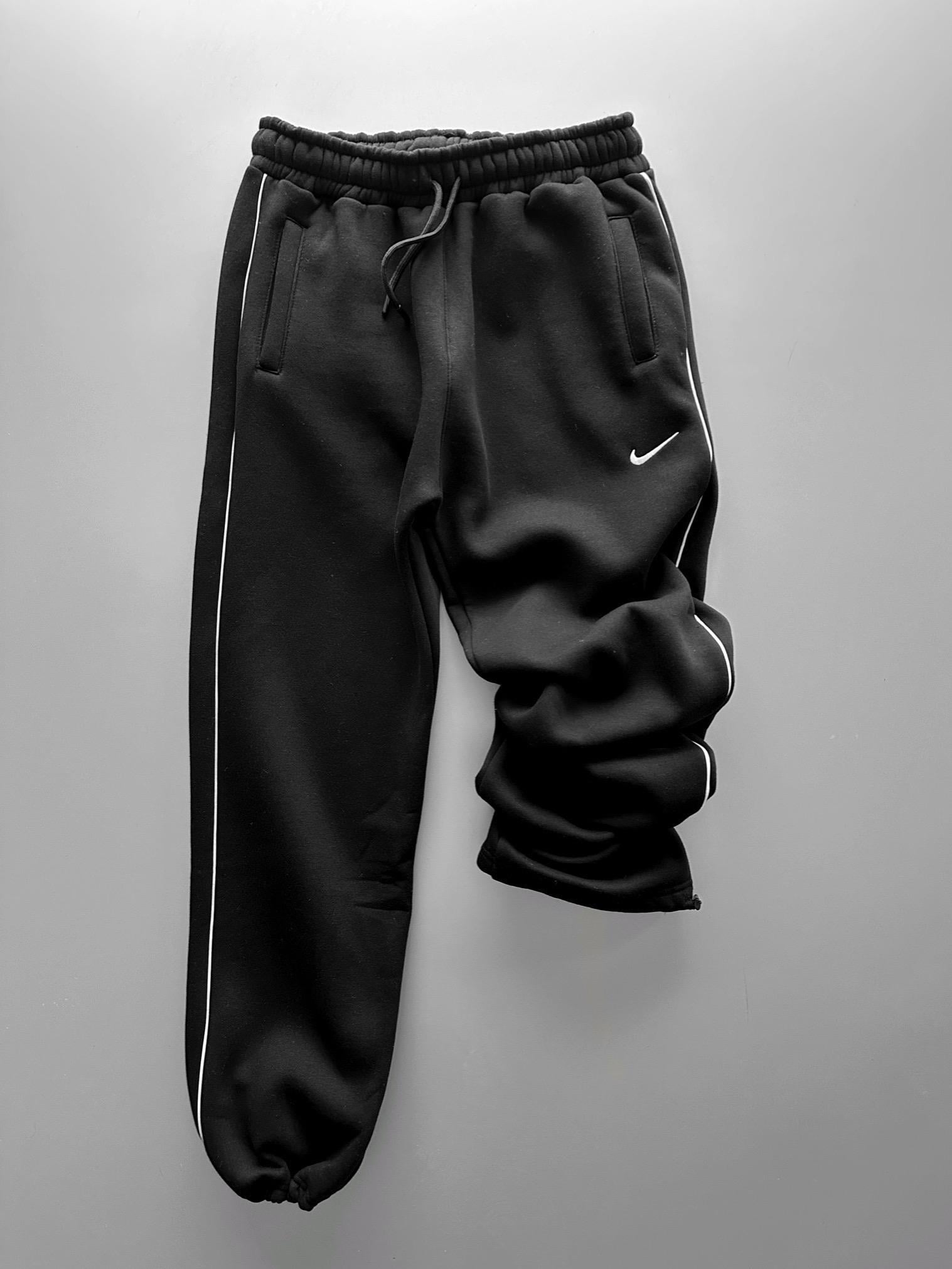 Siyah Dikey Nike Eşofman