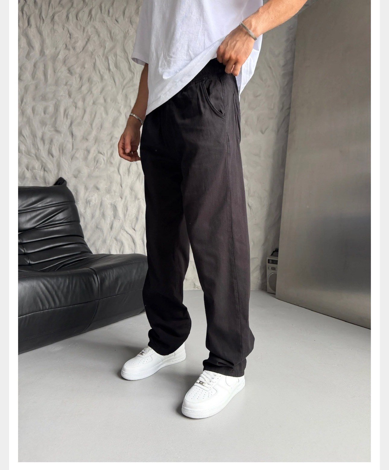 SİYAH GABARDİN PANTOLON