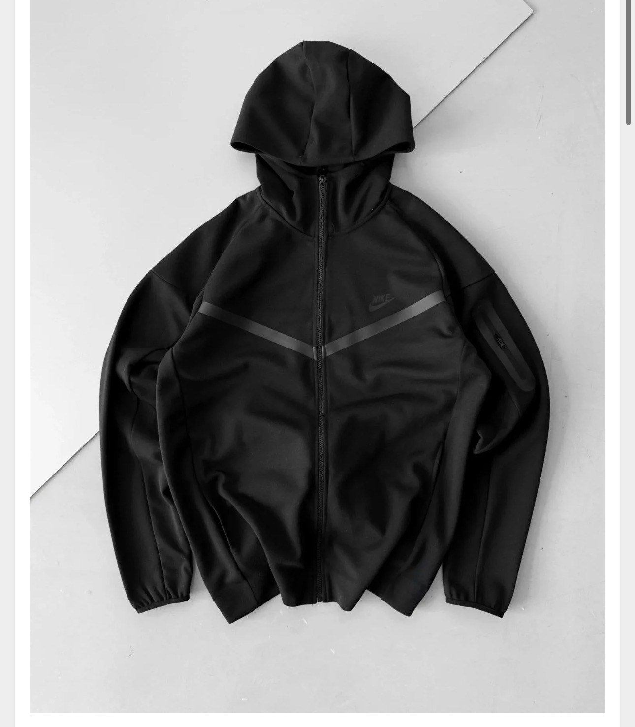 Siyah Nike Tech Hırka