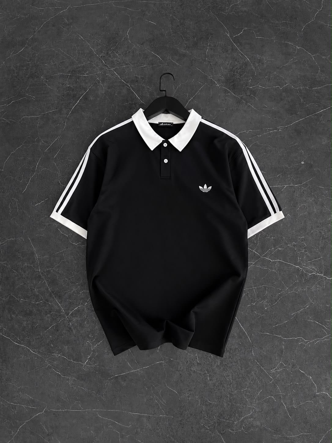 SİYAH POLO YAKA ADİDAS TSHİRT