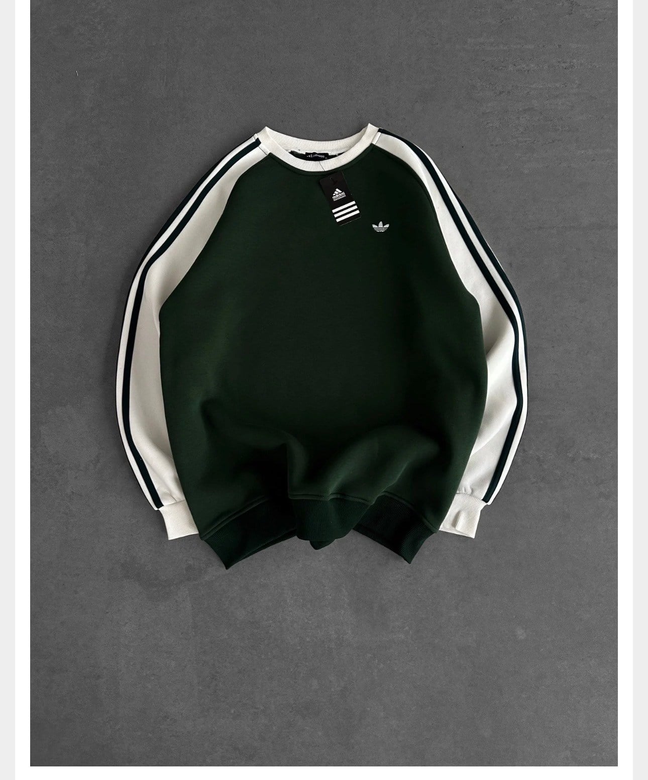 YEŞİL GÖVDE ADİDAS SWEAT
