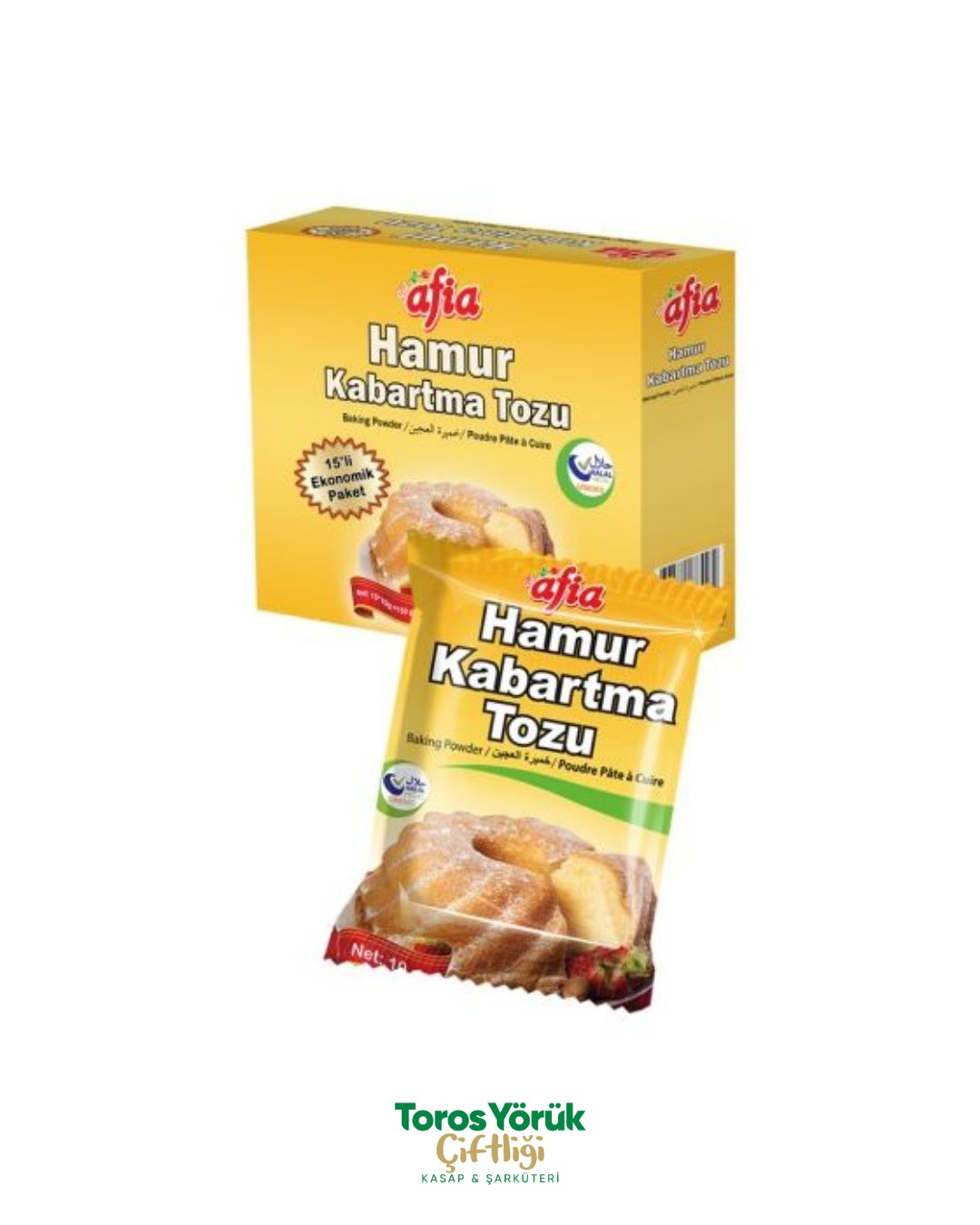 AFİA HAMUR KABARTMA TOZU 10*10GR