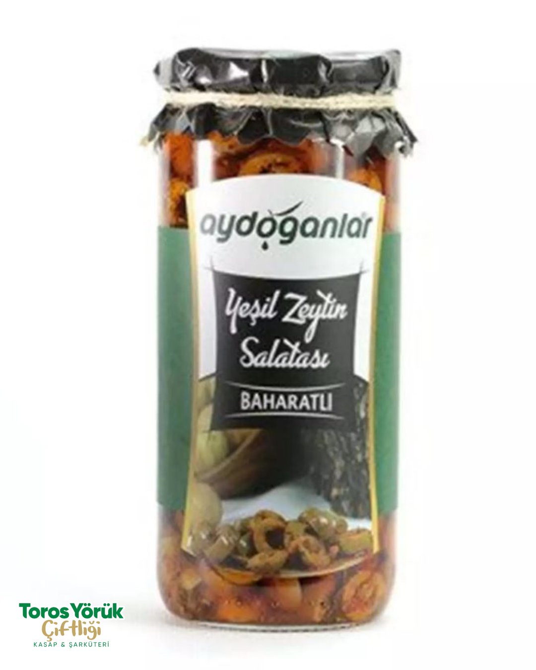 AYDOĞANLAR YEŞİL ZEYTİN SALATASI BAHARATLI