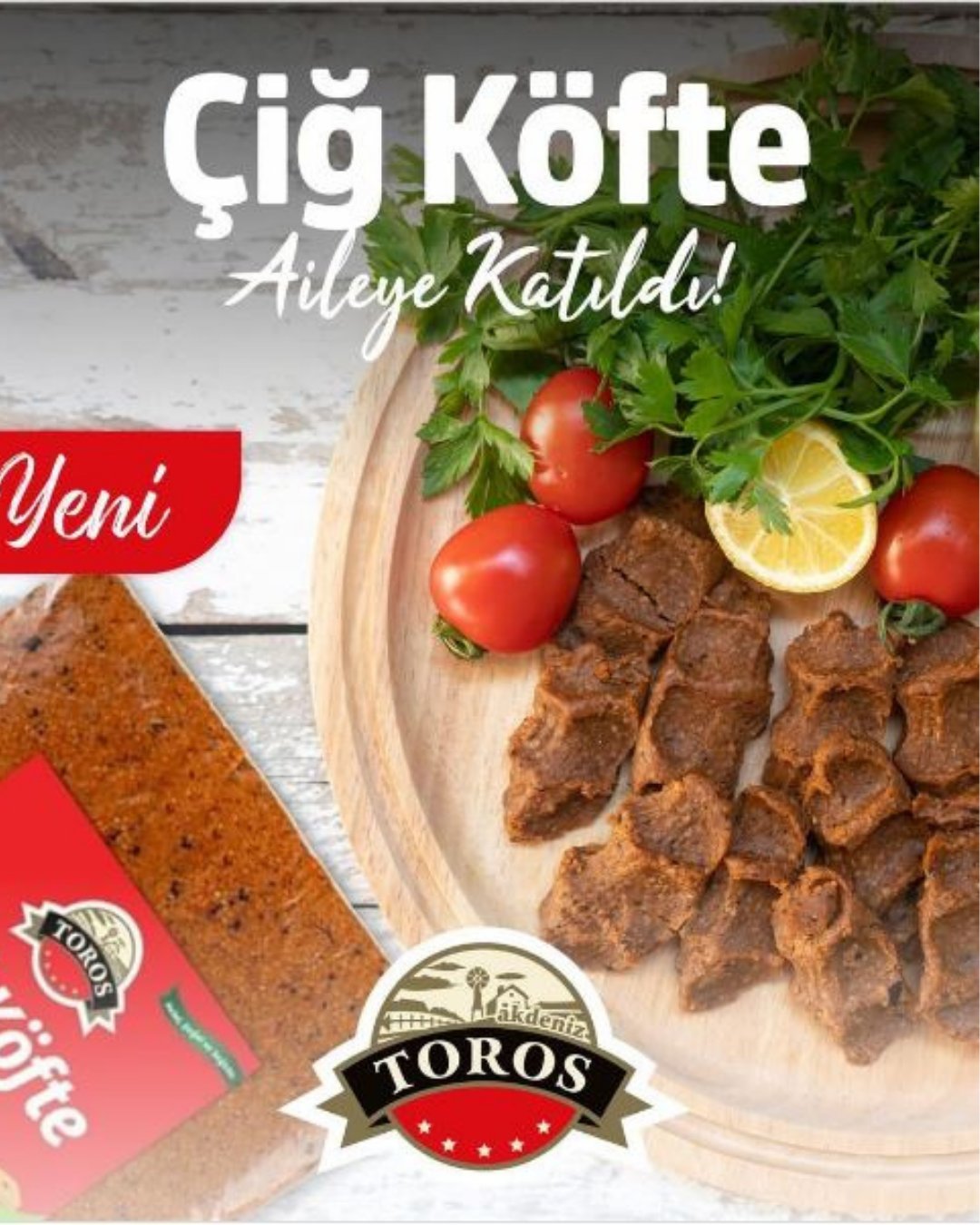 ÇİĞ KÖFTE 450 GR AKDENİZ TOROS