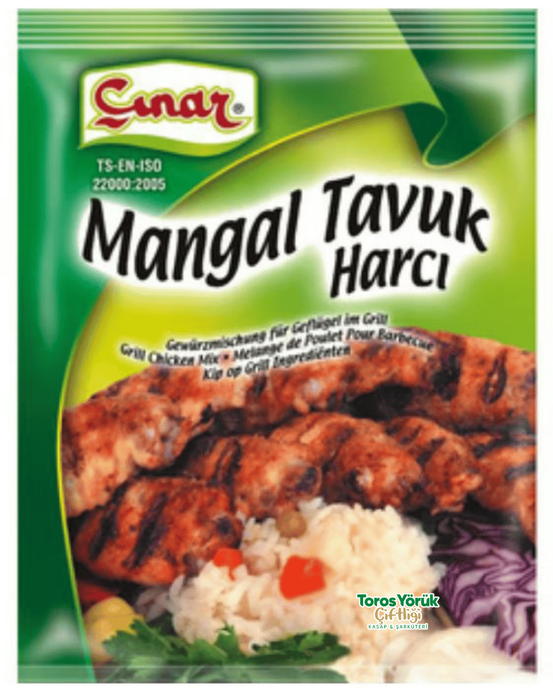 ÇINAR MANGAL TAVUK HARÇI 60GR