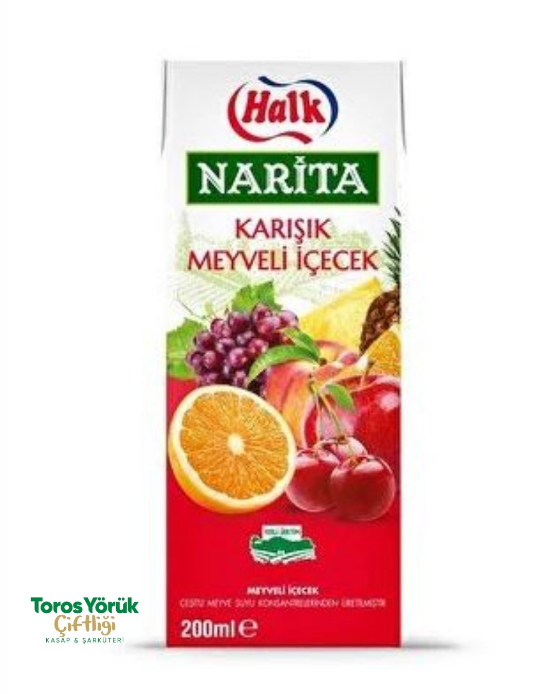 HALK NARİTA KARISIK  MEYVE NAKTARI 1LT