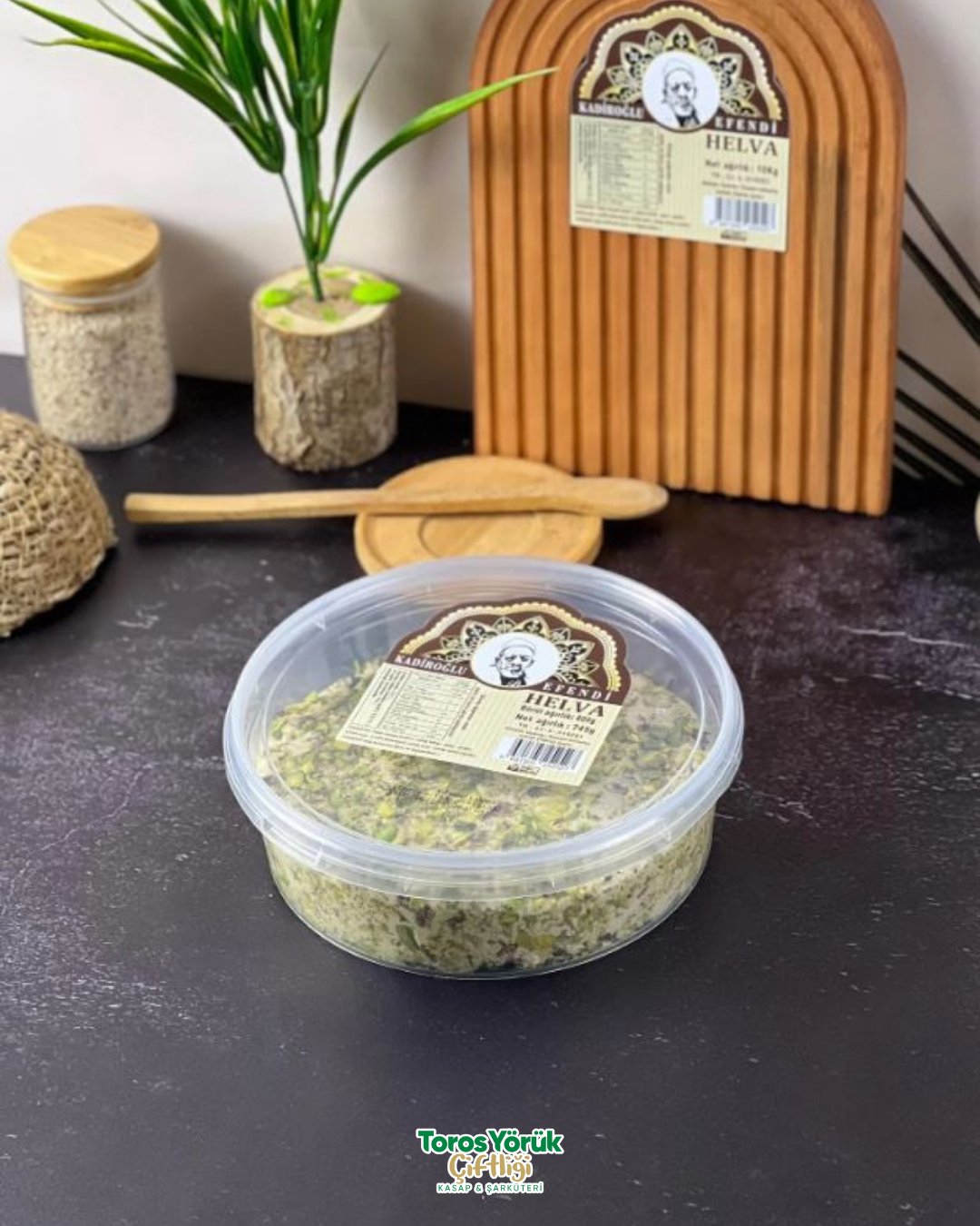 KADİROĞLU FISTIKLI HELVA 800 GR