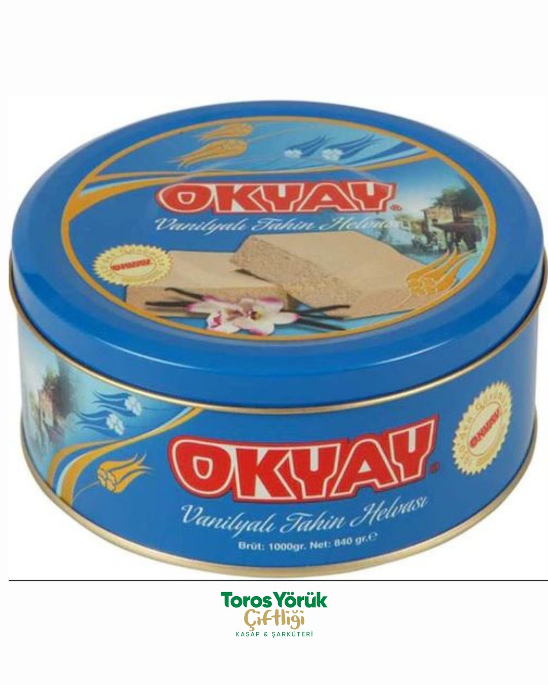 OKYAY HELVA 840 GR TNK VANİLYALI