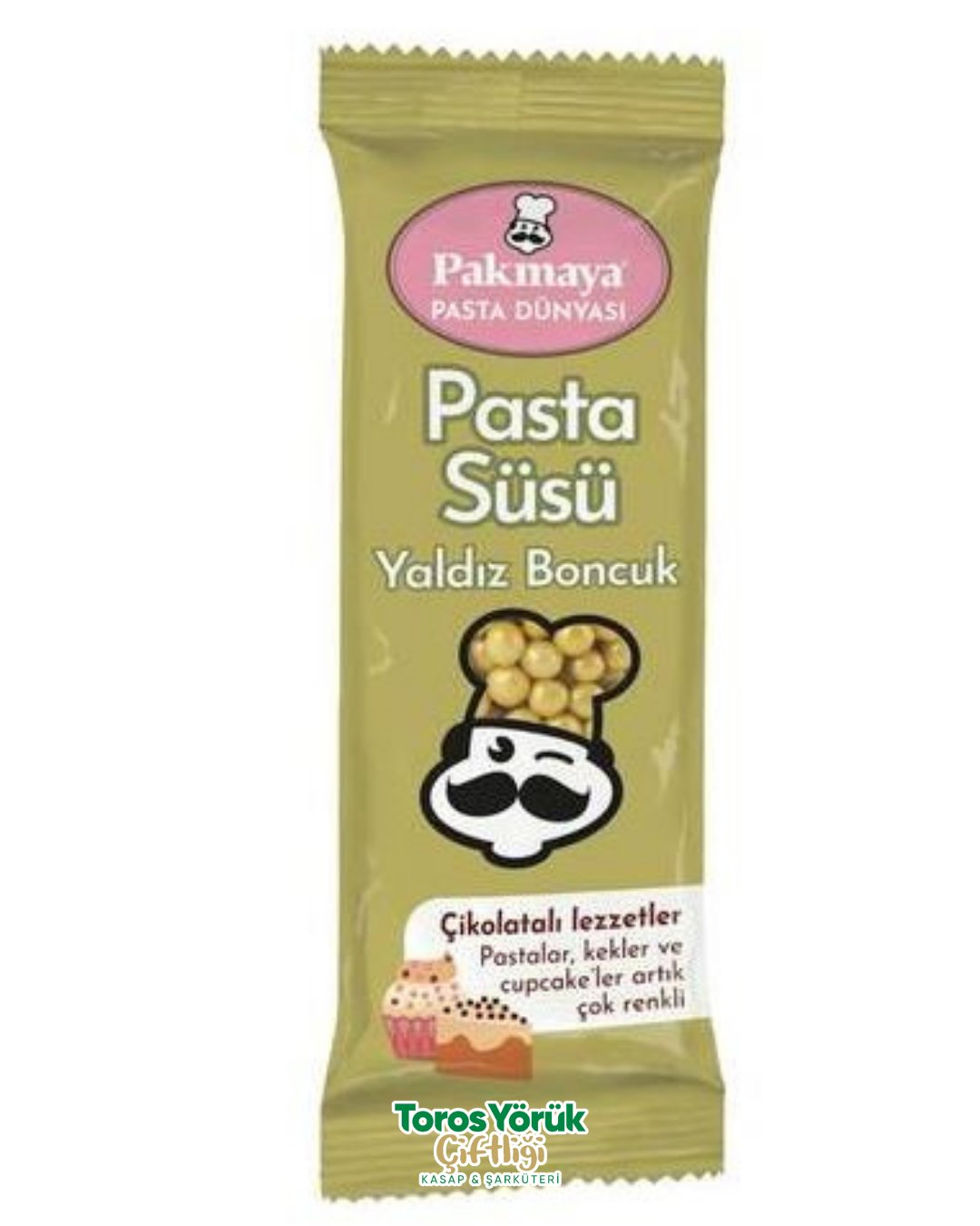 PAKMAYA PASTA SÜSÜ YALDIZ BONCUK 15 GR